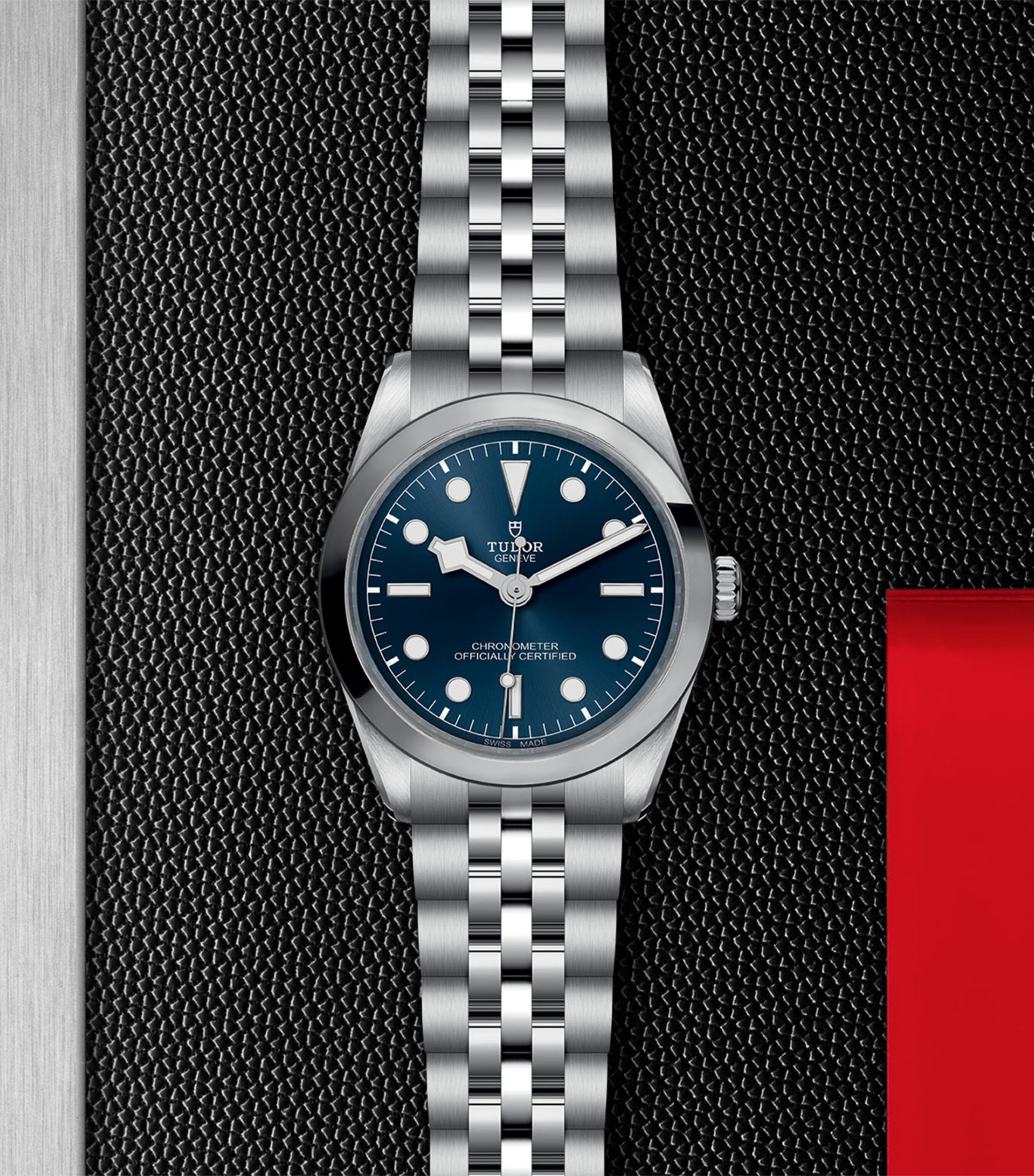 Black Bay One Stainless Steel Watch 36mm BLUE Image 3