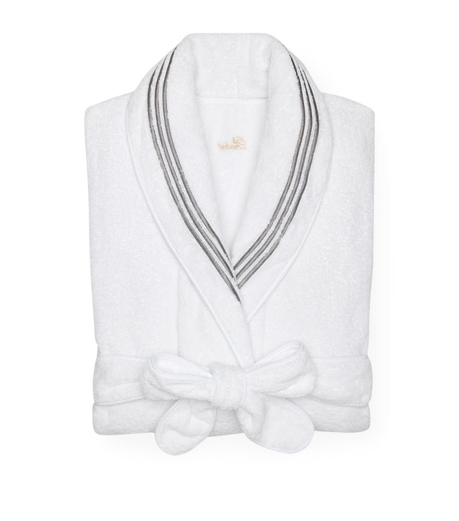 Tre Righe Robe (Small) WHT/CHARCOAL Image 2