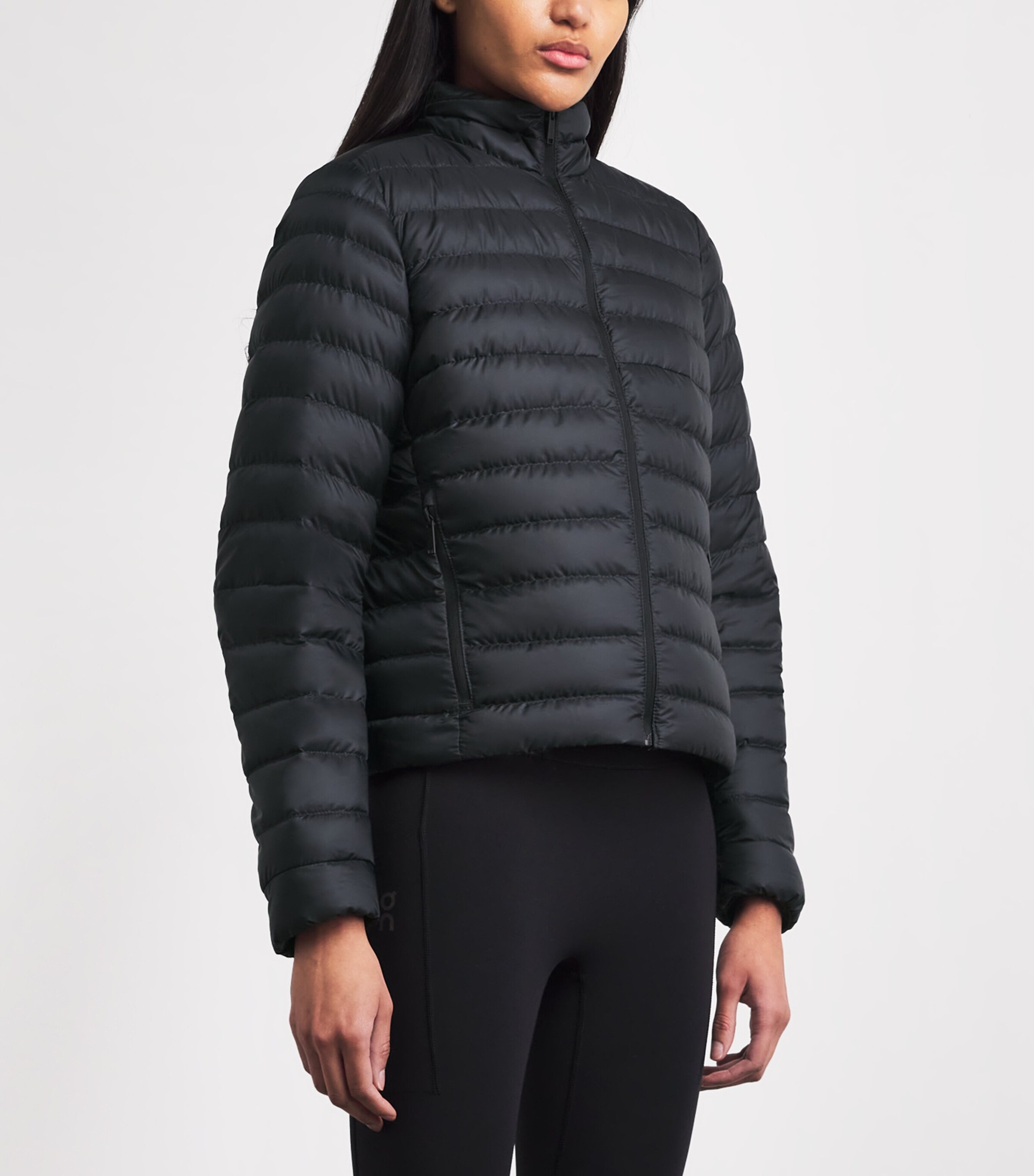 Canada Goose Womens Quilted Aethera Jacket Black Noir Image 4