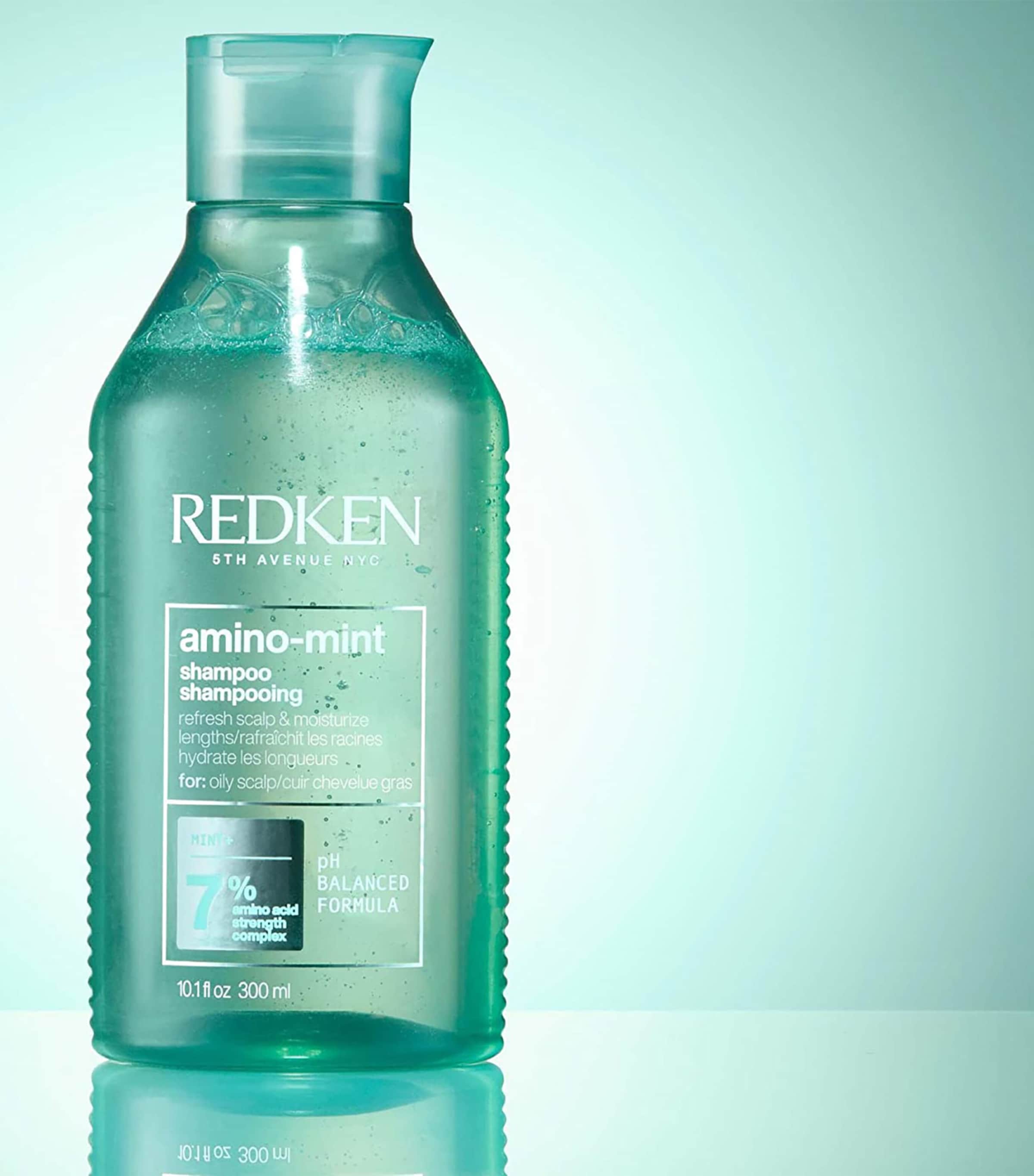 Amino Mint Scalp Relief Shampoo for Oily Scalps (300ml) NO COLOUR Image 2