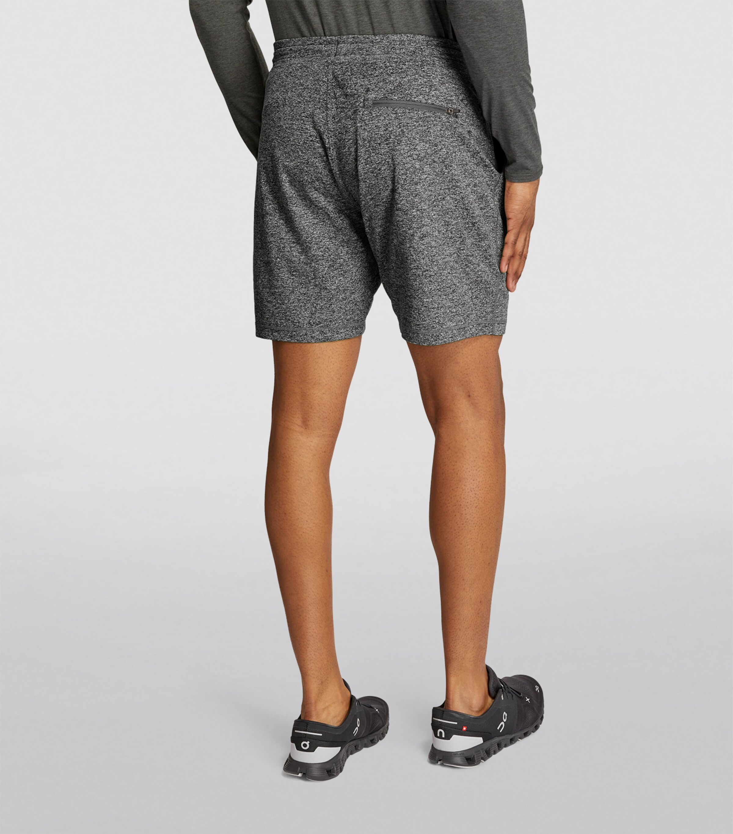 Ponto Sweat shorts CHARCOAL HEATHER - HCC Image 4