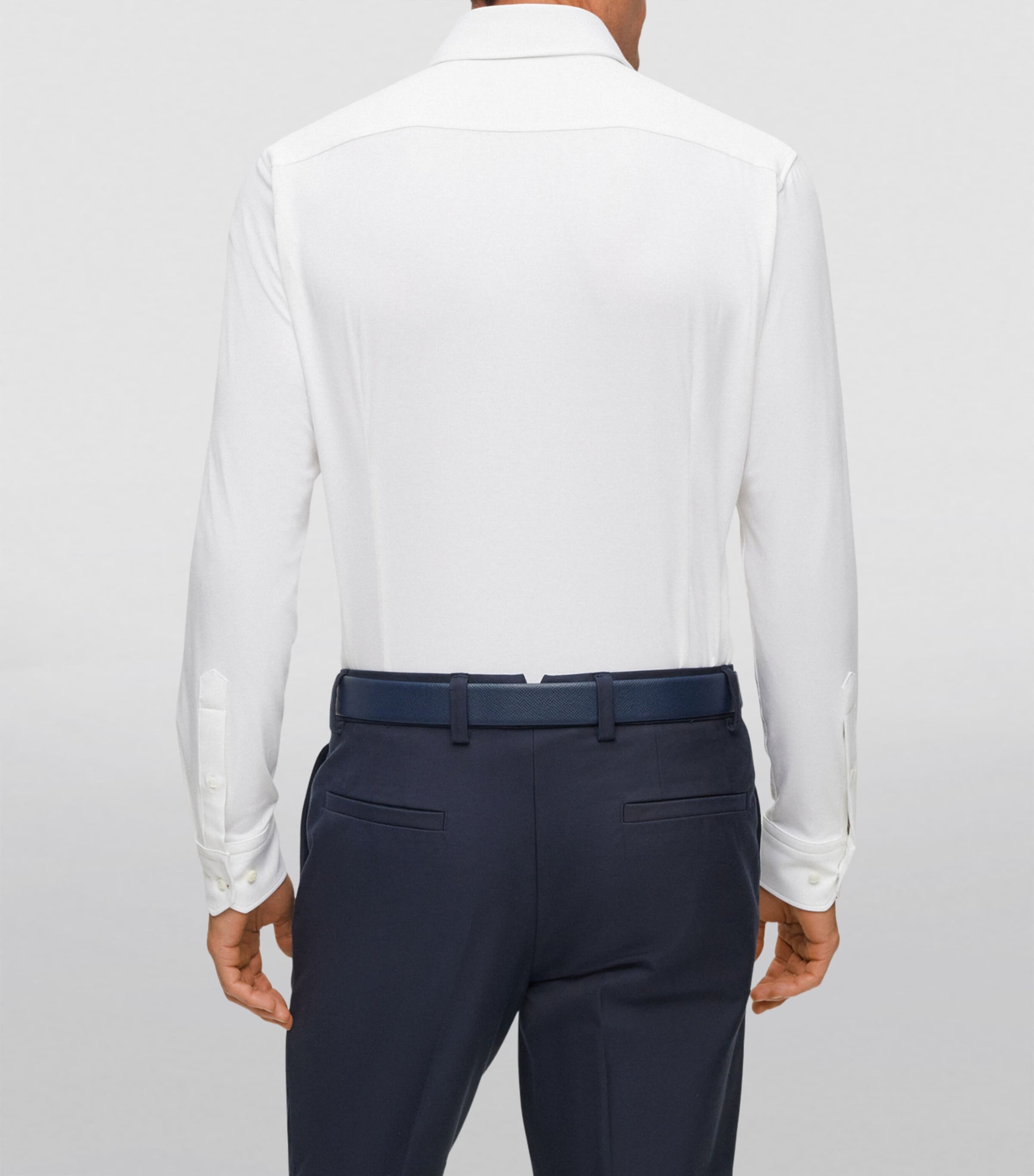 Stretch-Cotton Slim Shirt 100 Image 4