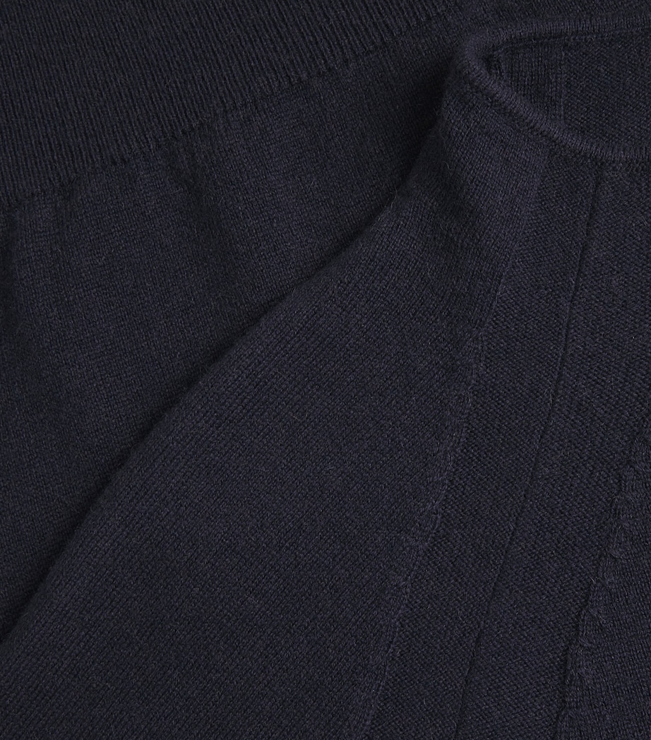 Wool-Cashmere Sweater NAVY Image 5