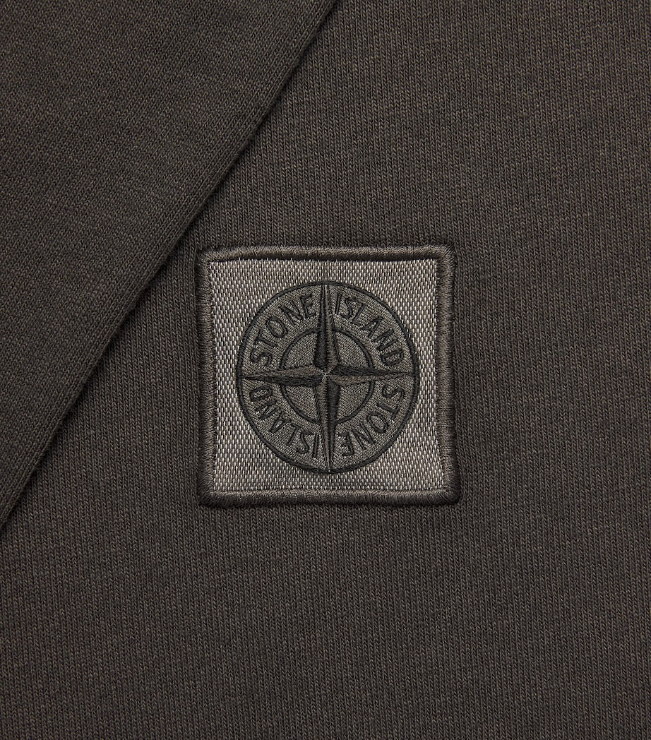 Stone Island Mens Cotton Logo T-Shirt Image 6