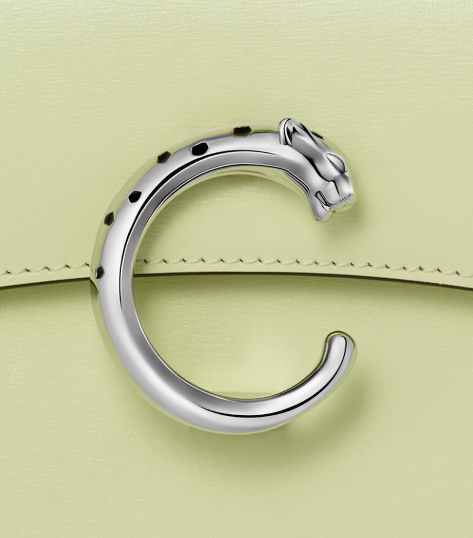 Cartier Leather Panthère de Cartier Top-Handle Bag Citrus Image 7