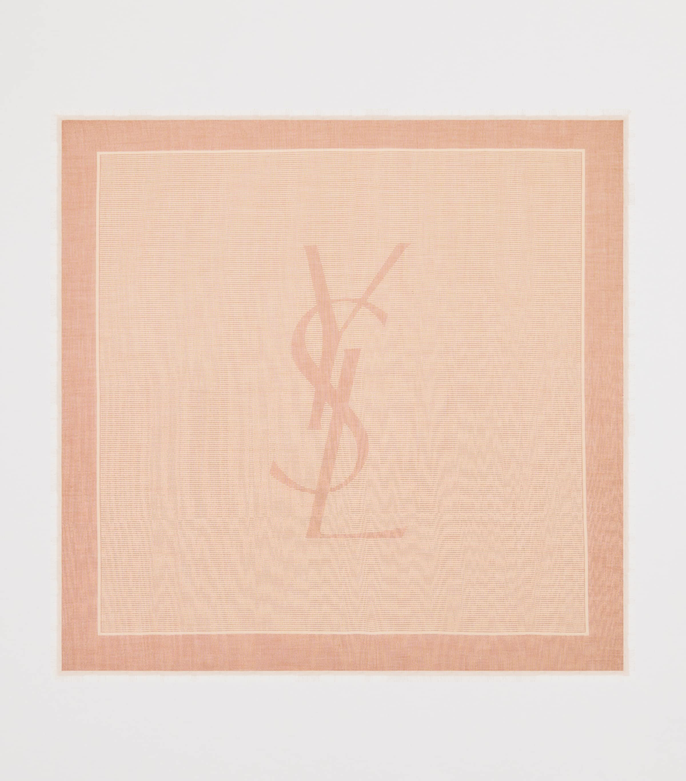 Saint Laurent Cashmere-Silk Cassandre Scarf Image 2