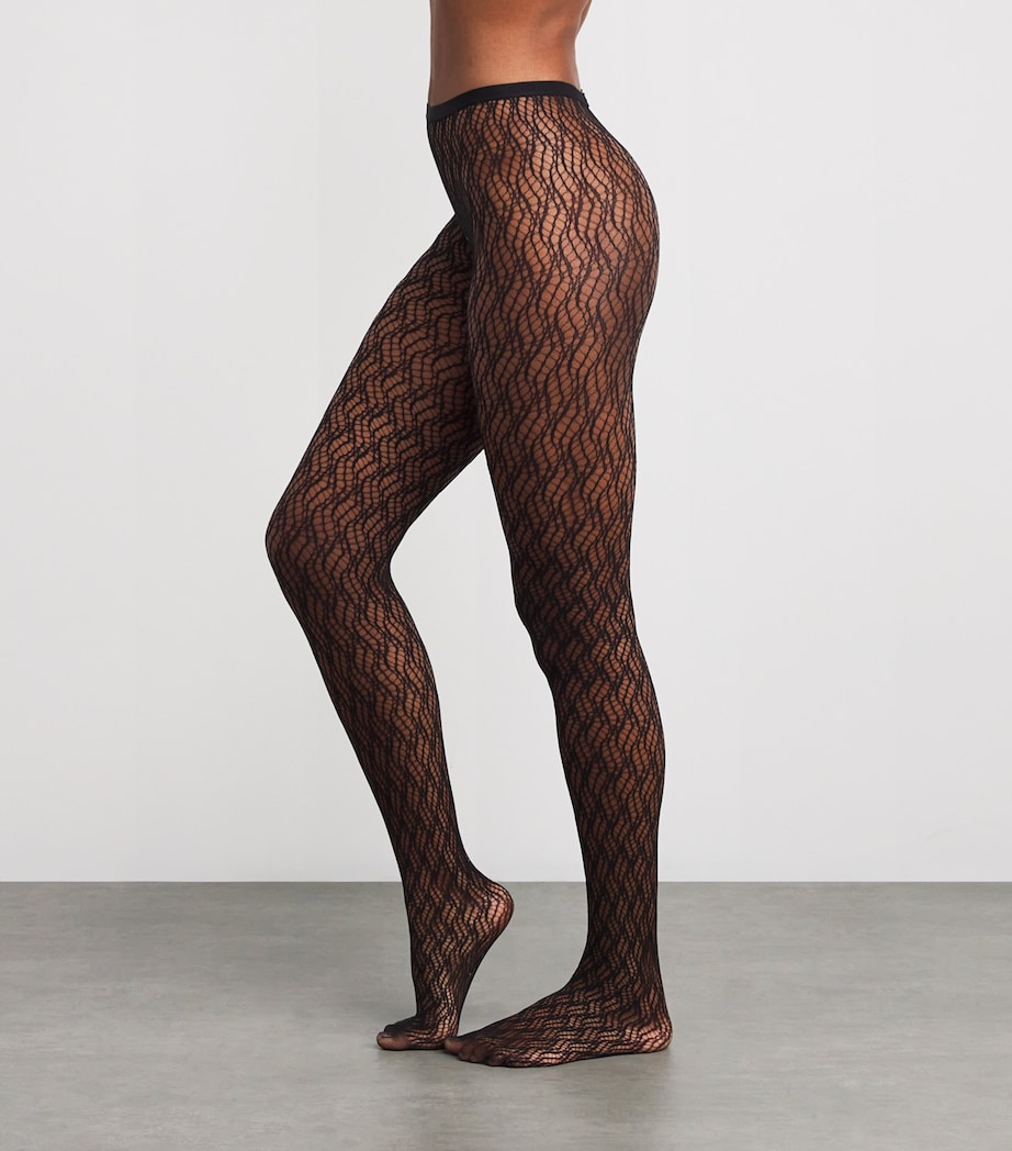 Fluid Fusion Net Tights 3009 BLACK Image 2