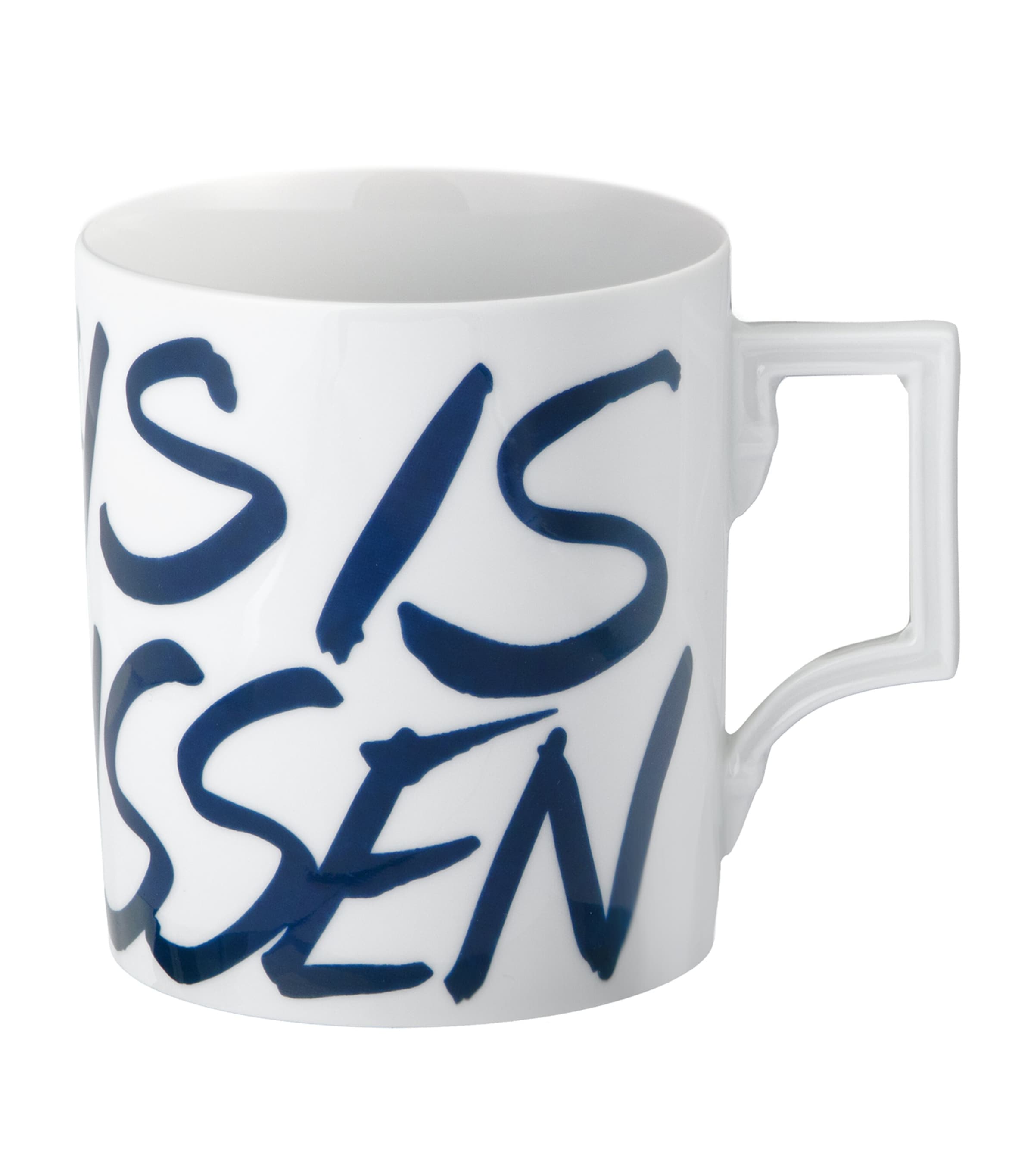 Meissen Porcelain Slogan Mug