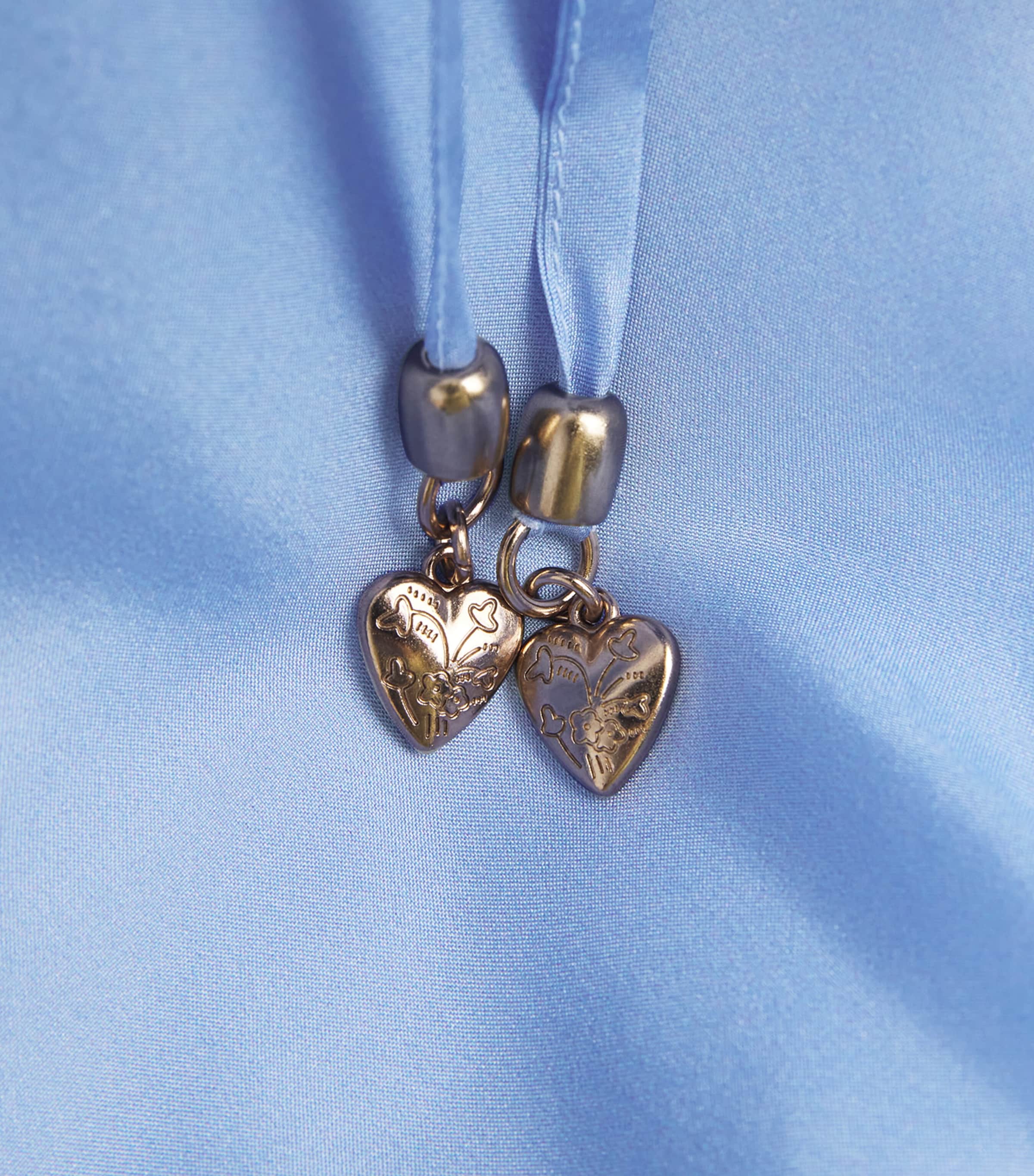 Silk Gathered Patience Midi Dress CORNFLOWER FLORALCFF Image 6