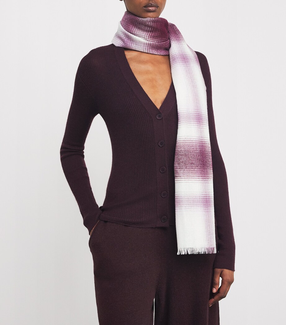 Cashmere Ombré Stole RU7617 LAVENDER Image 4