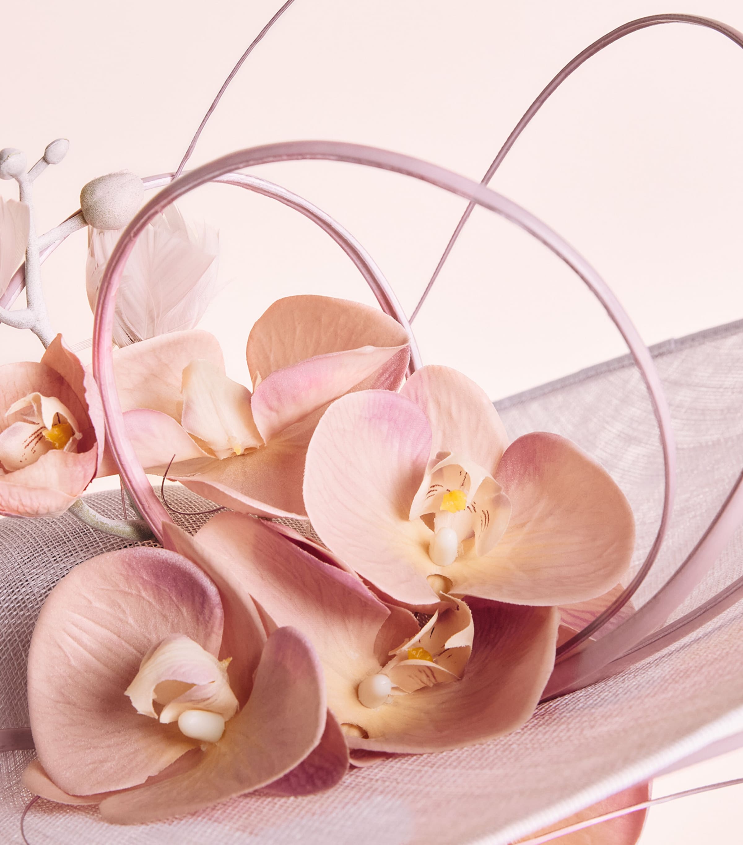 Vivien Sheriff Floral Dressage Hat Lilac Tones Image 5
