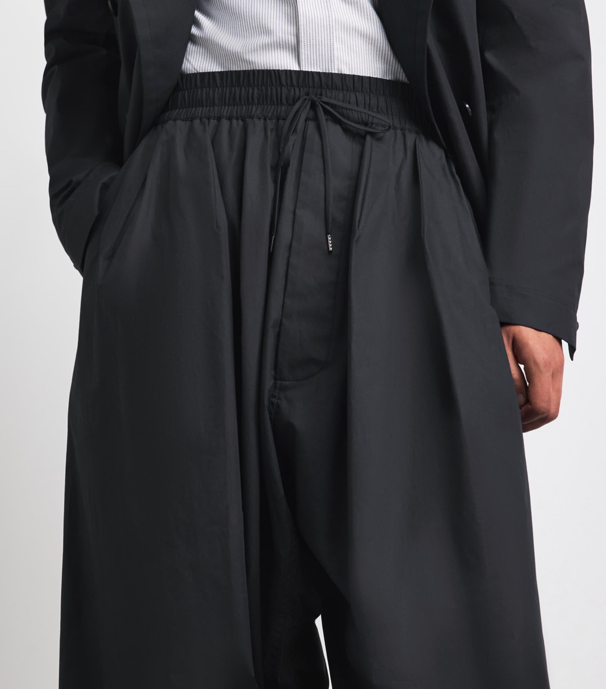Vivienne Westwood Black Drawstring Balloon Trousers | Harrods UK