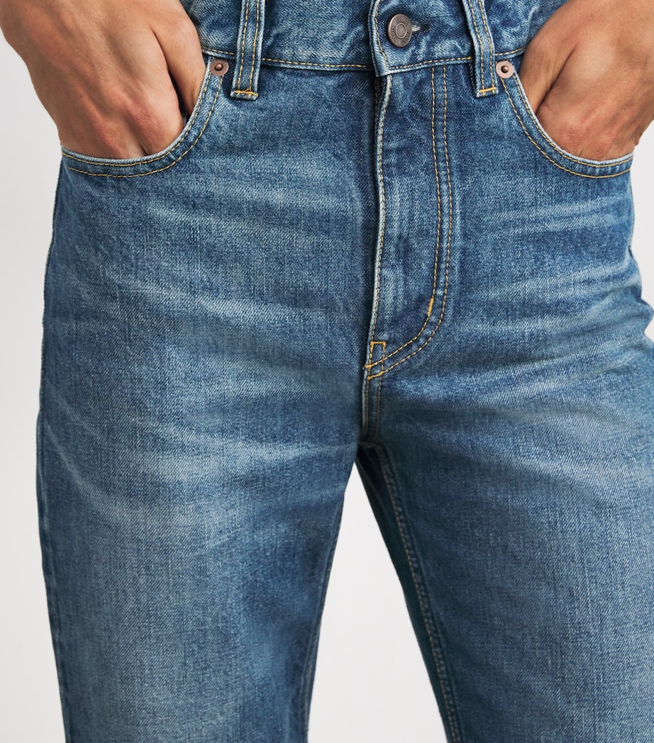 Faded Straight Jeans FADED INDIGO Image 6