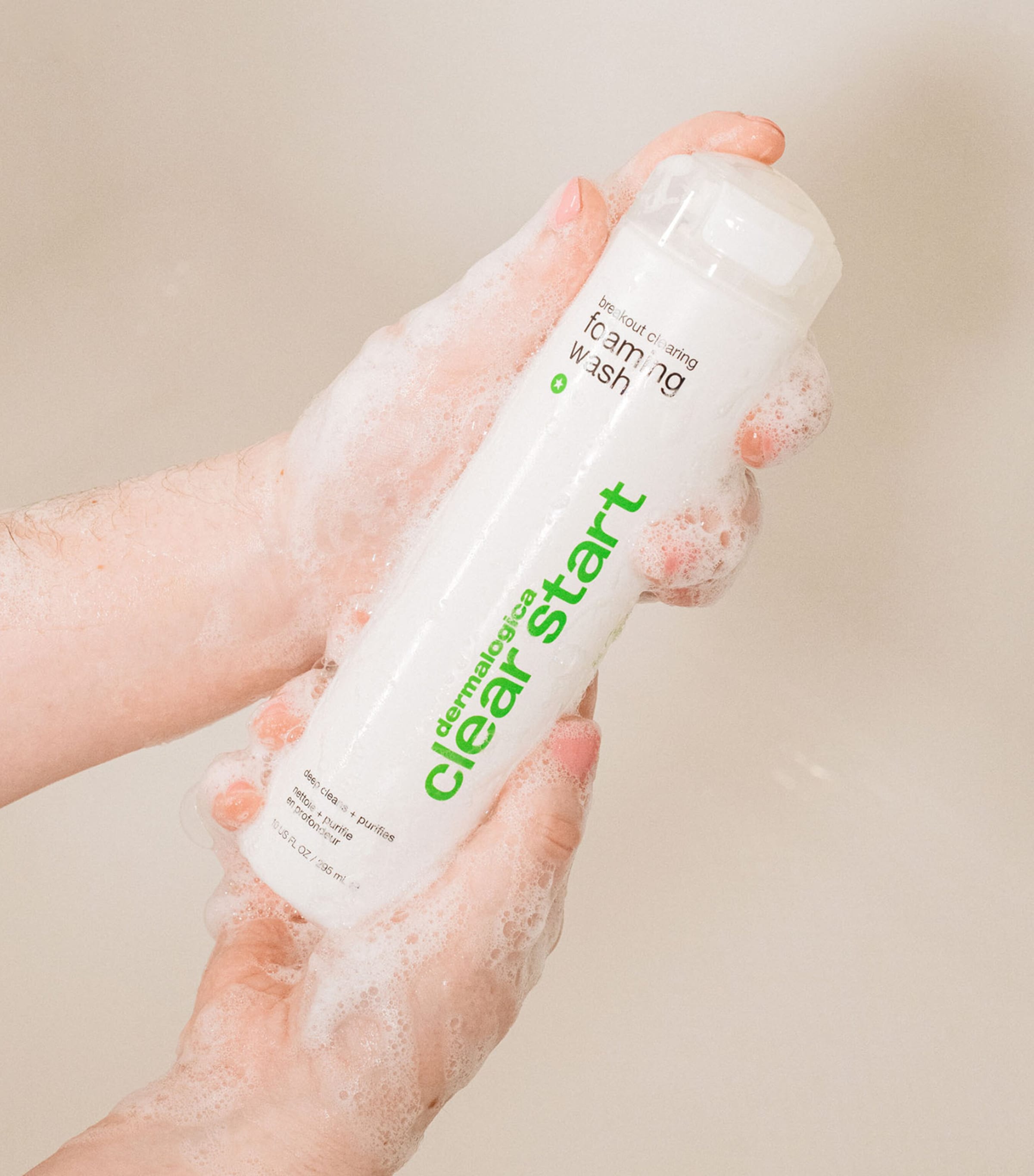 Clear Start Large Foaming Wash (296ml) NO COLOUR Image 2