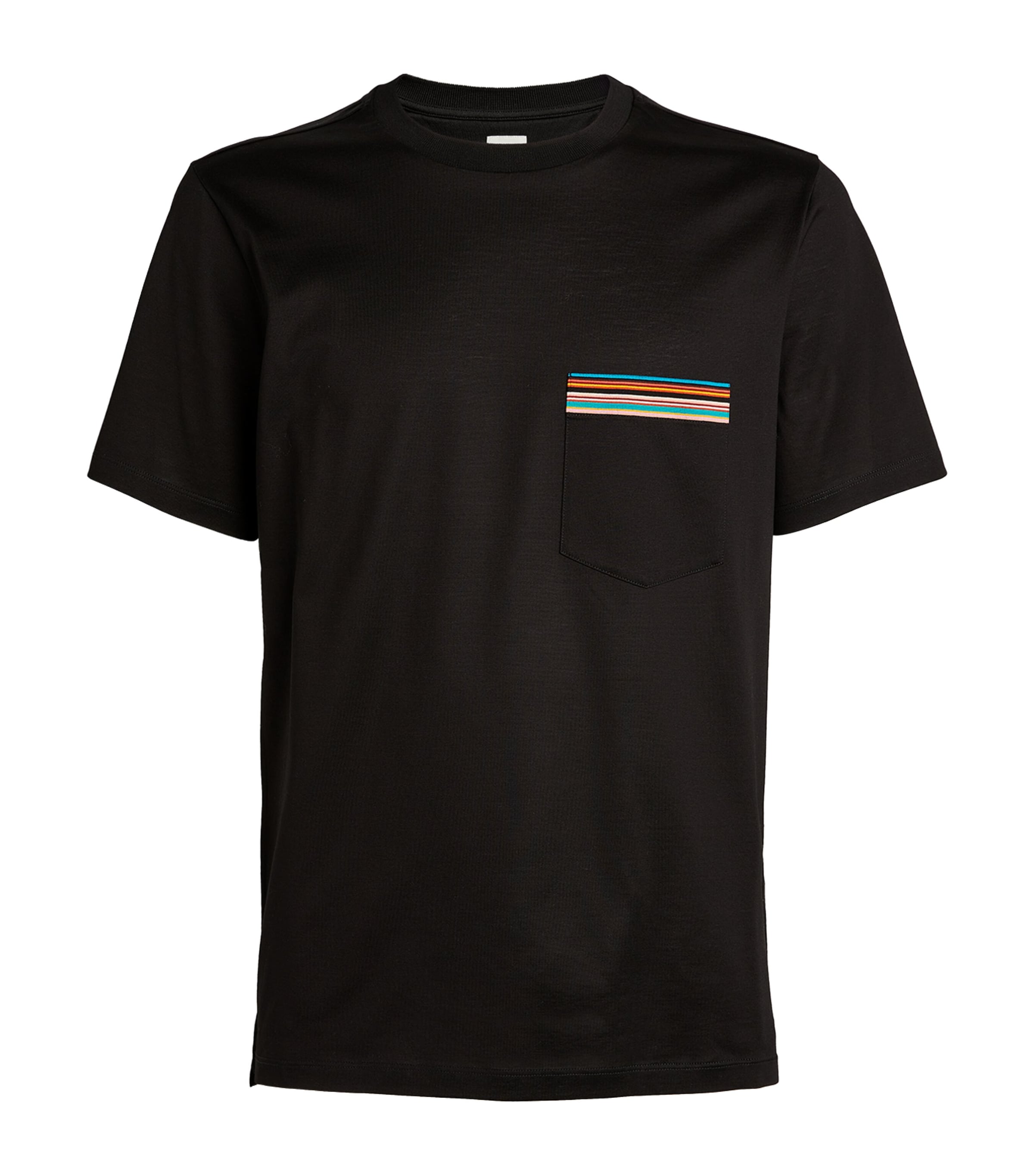Paul Smith Regular Fit Cotton T-shirt In Black