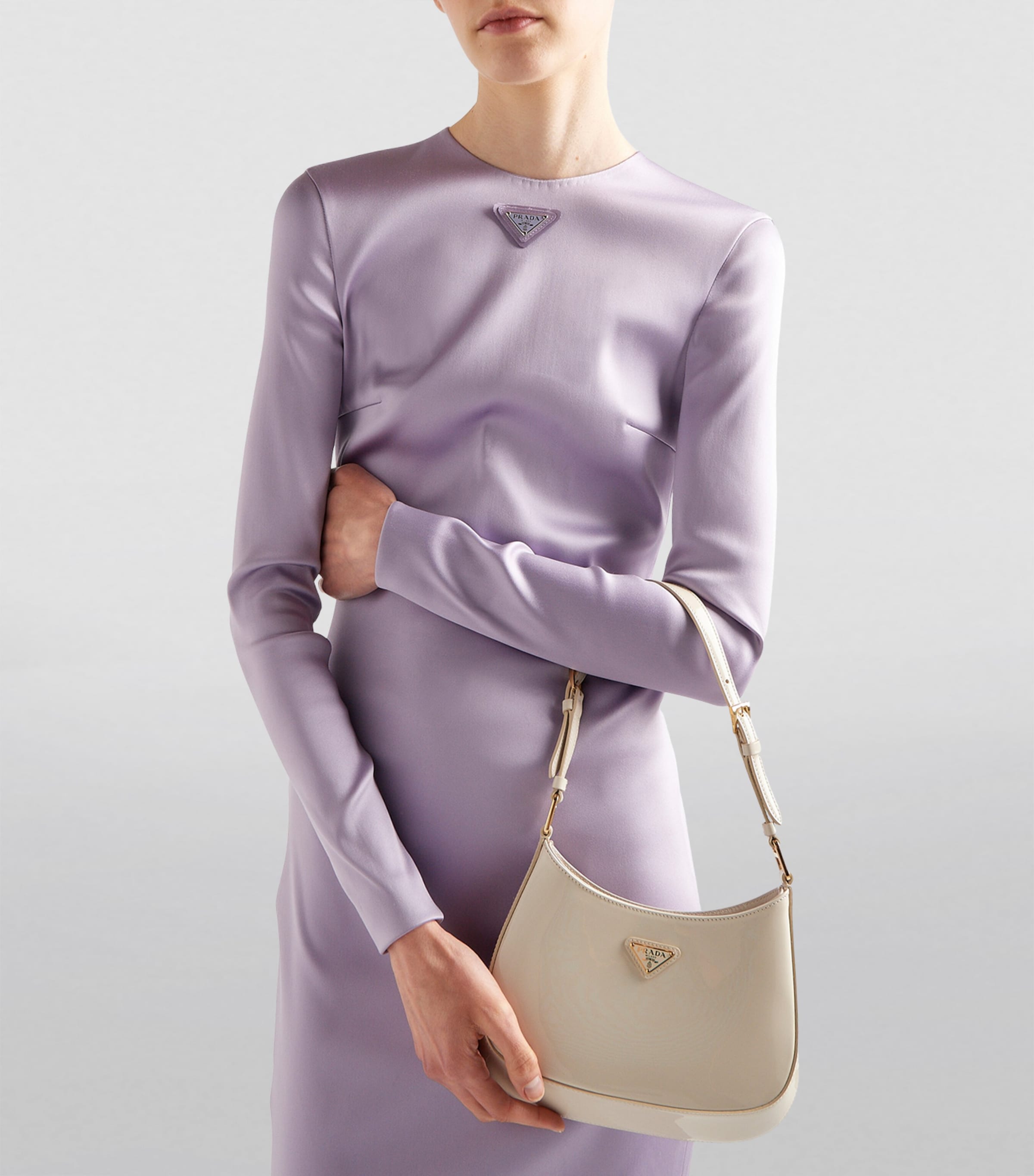 Prada Patent Leather Cleo Shoulder Bag Image 5