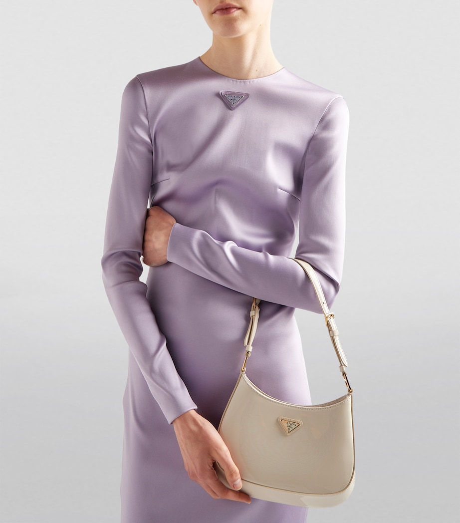 Prada Patent Leather Cleo Shoulder Bag Image 5