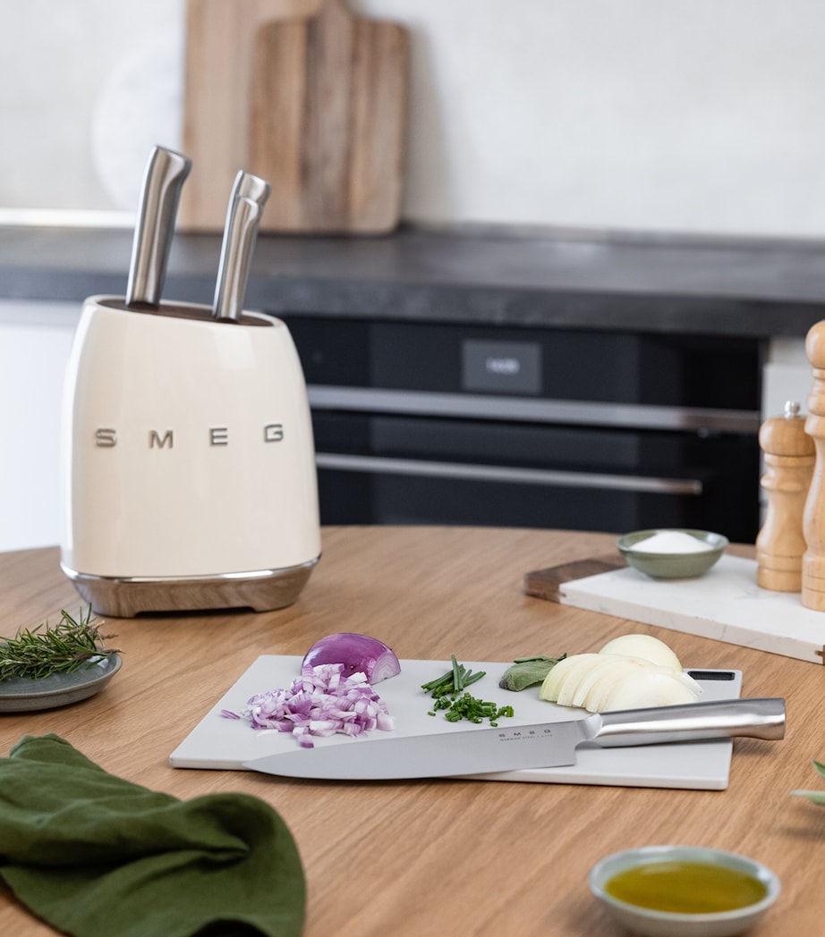 Knife Block Set CREAM Image 7