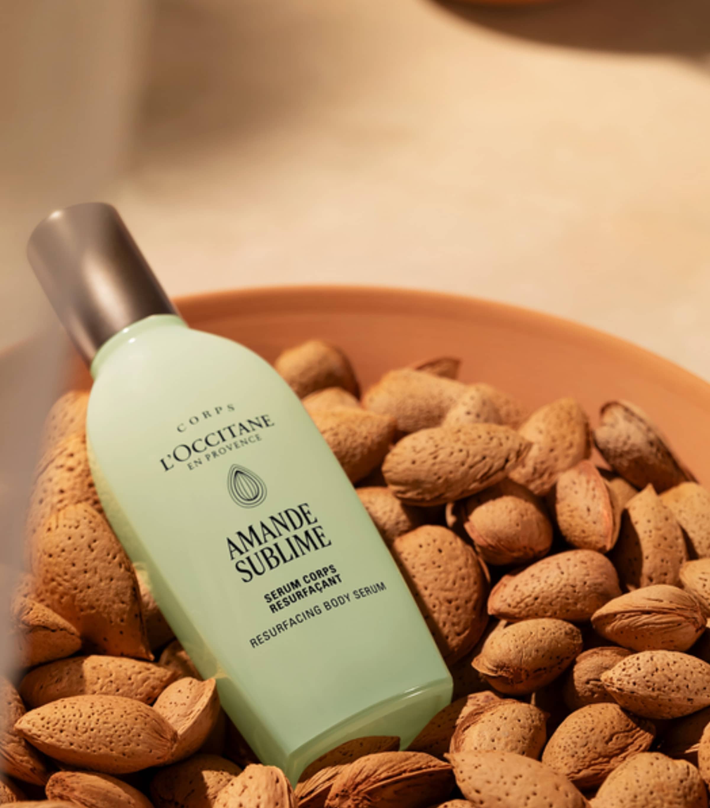 L'Occitane Almond Resurfacing Body Serum (100ml) Image 3