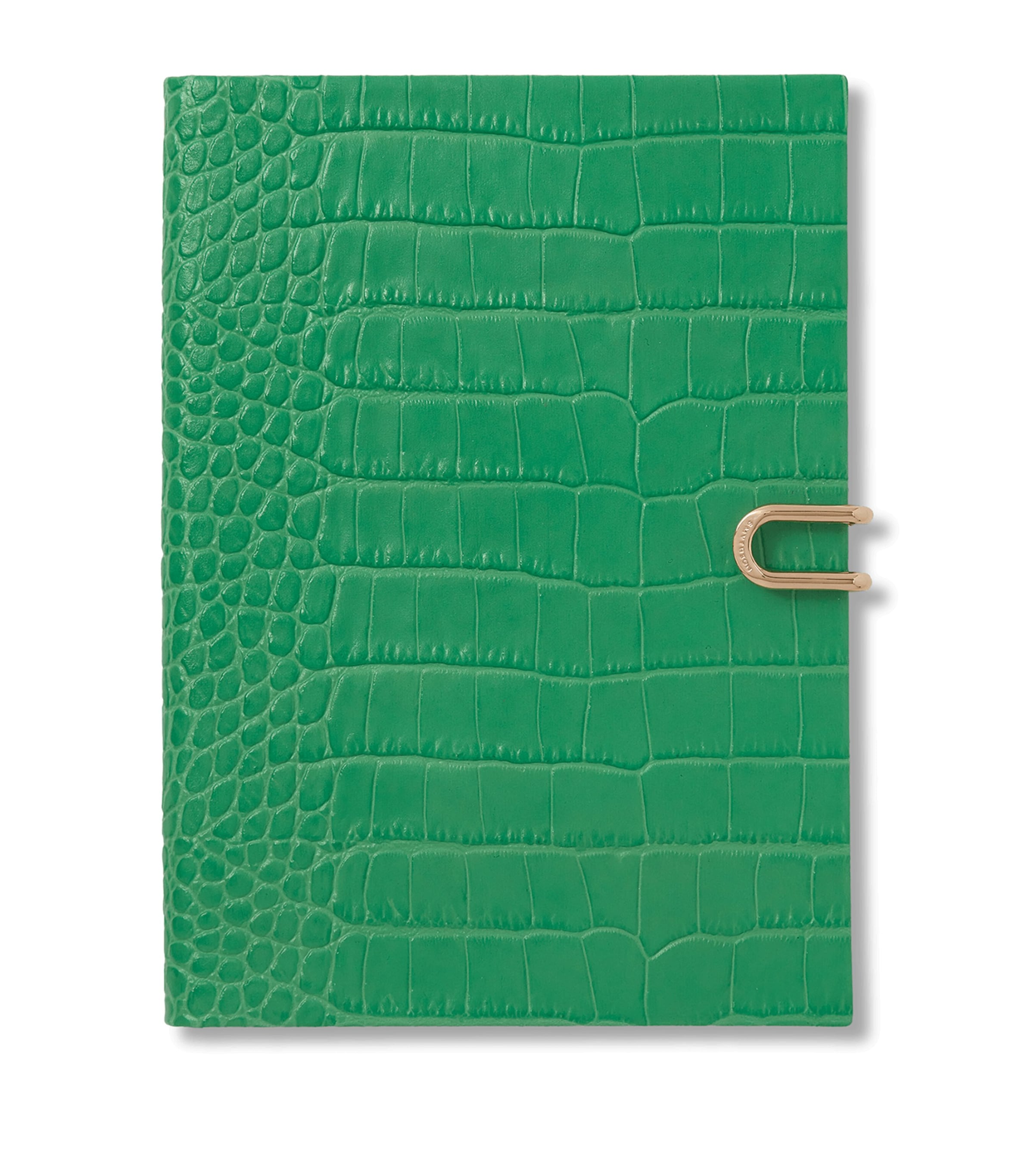 Smythson Leather Soho Weekly Diary 2027 Jade Image 1