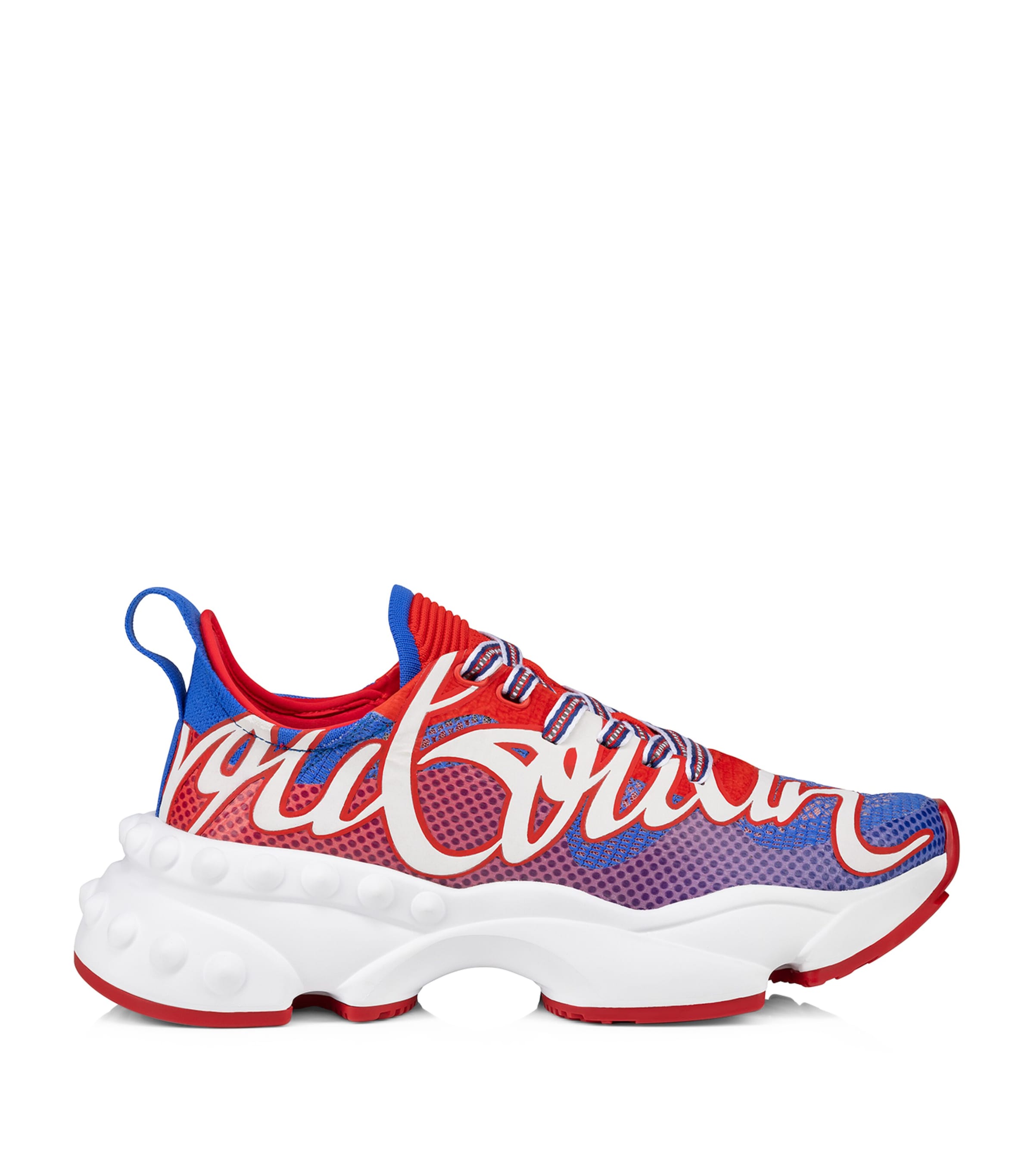 Shop Christian Louboutin Rocknrun Low-top Sneakers