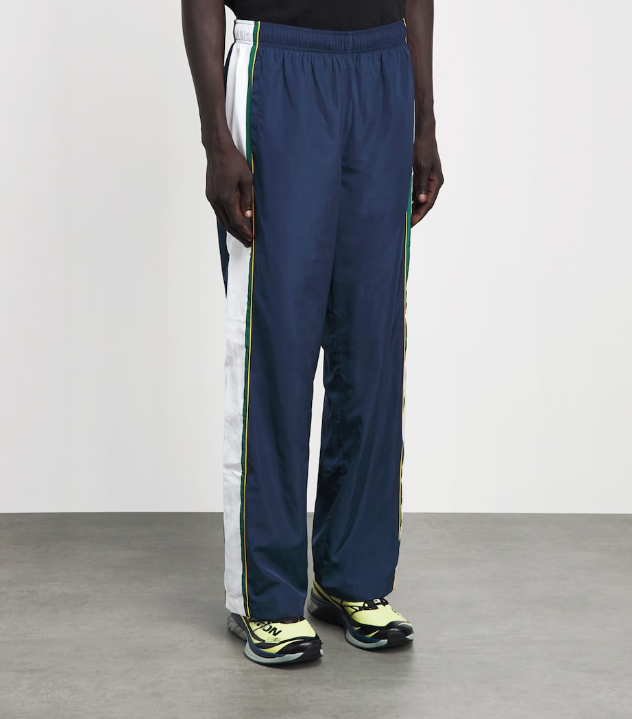 Casablanca Mens Logo Track Pants Nav/grn/wht/ylw Image 4