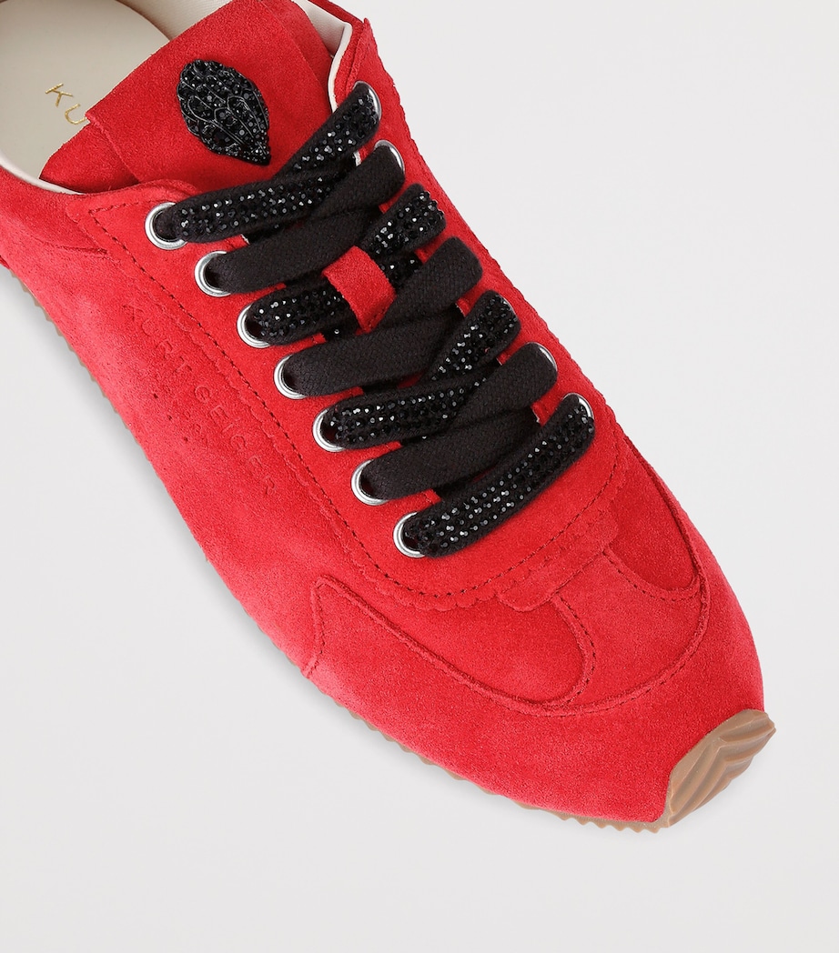 Suede Islington Low-Top Sneakers RED Image 3