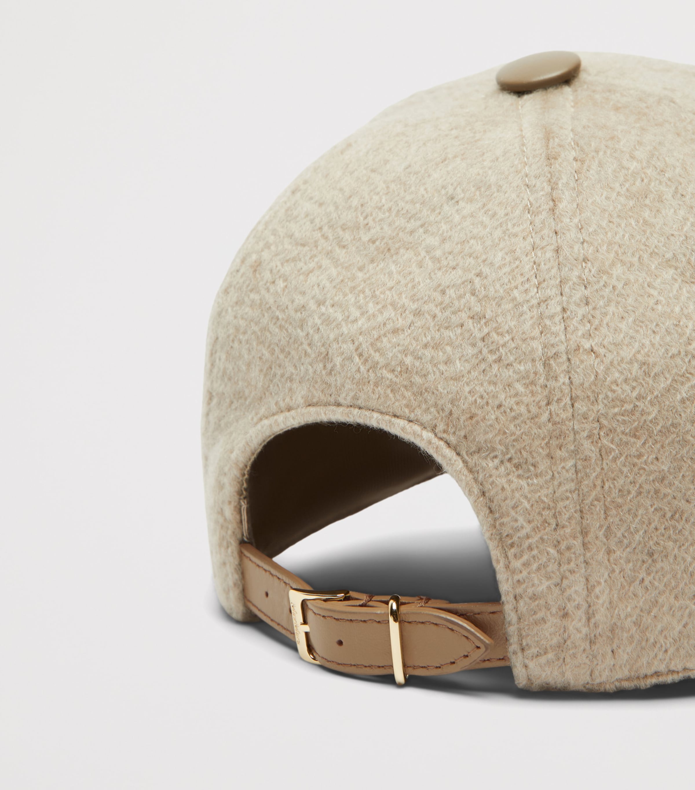 Max Mara Monogram Cap Sand Image 2