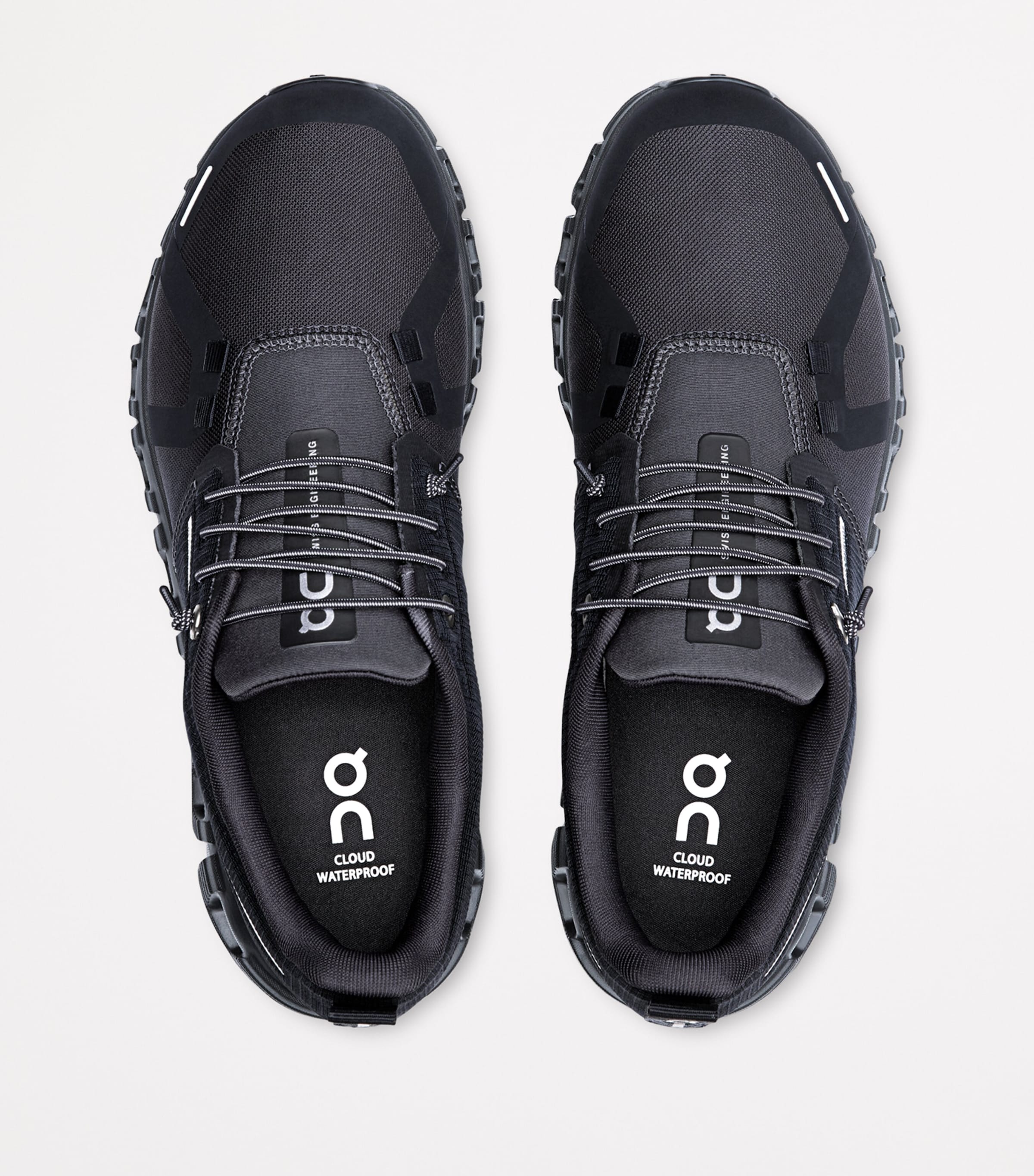 On Cloud 6 Waterproof Trainers Black/black Image 2