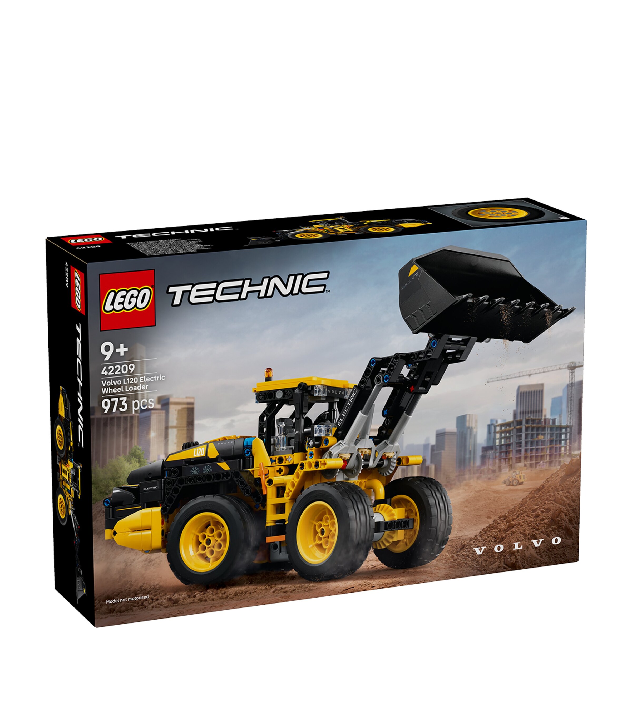 Lego Volvo L120 Electric Wheel Loader Set 42209 Image 4