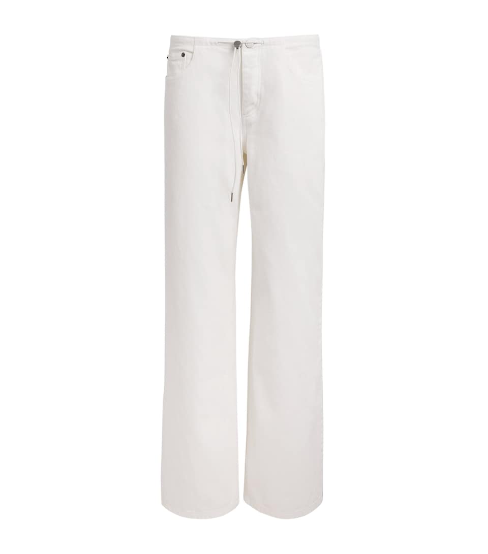 STILL HERE Cool Wide-Leg Jeans Milk