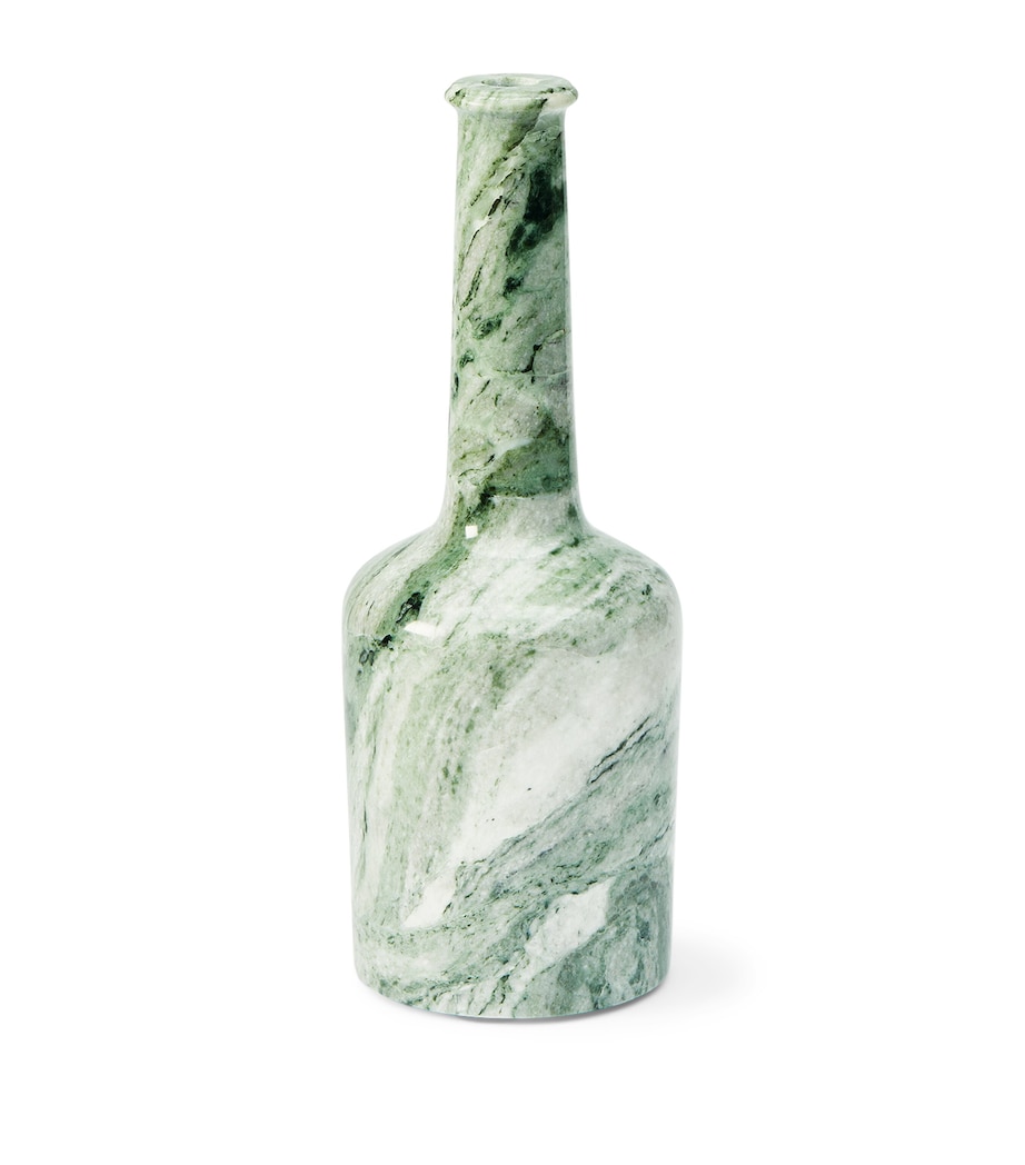 Marble Heritage Candle Holder GREEN Image 1