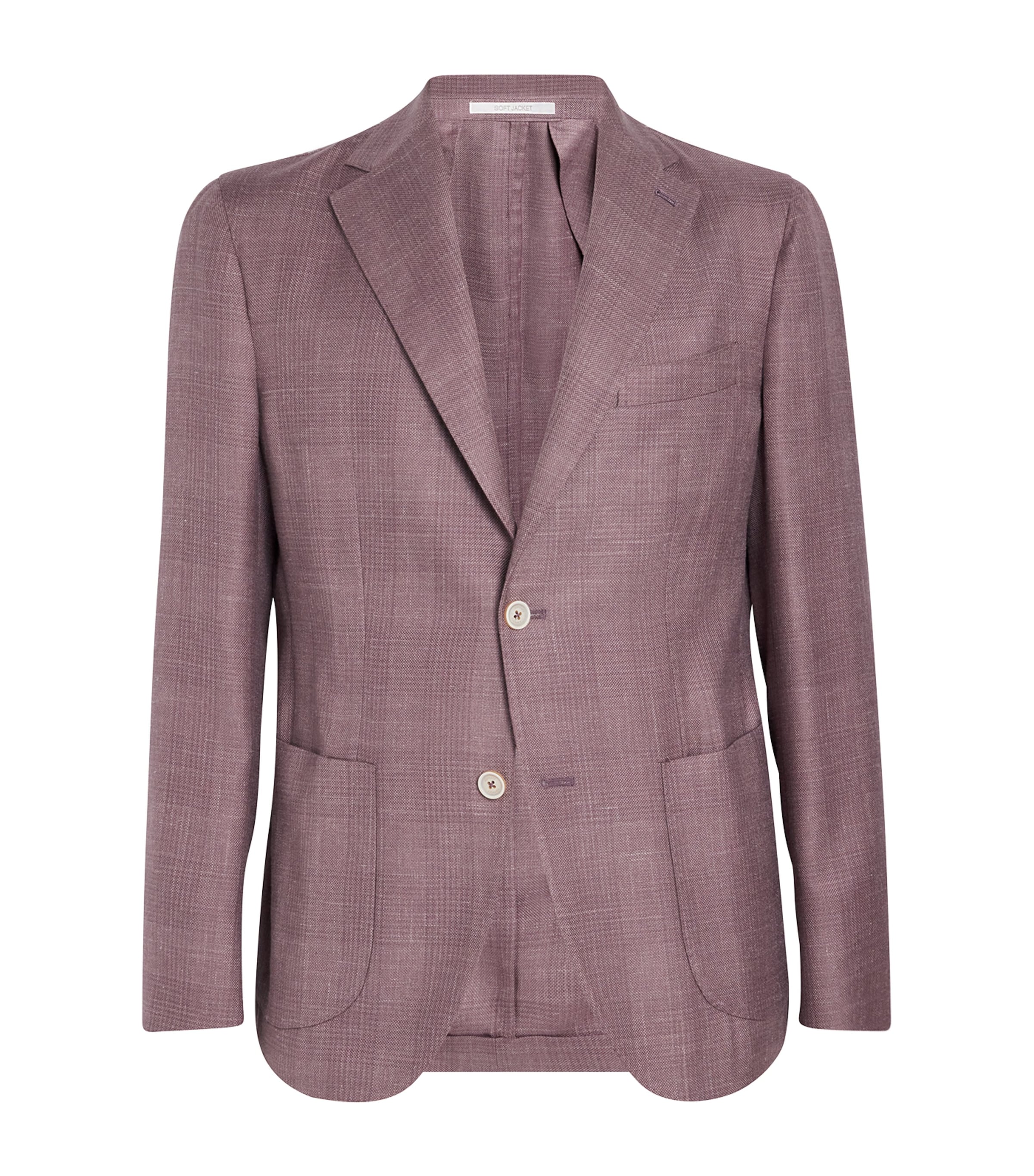 Eleventy Cashmere-blend Blazer In Pink