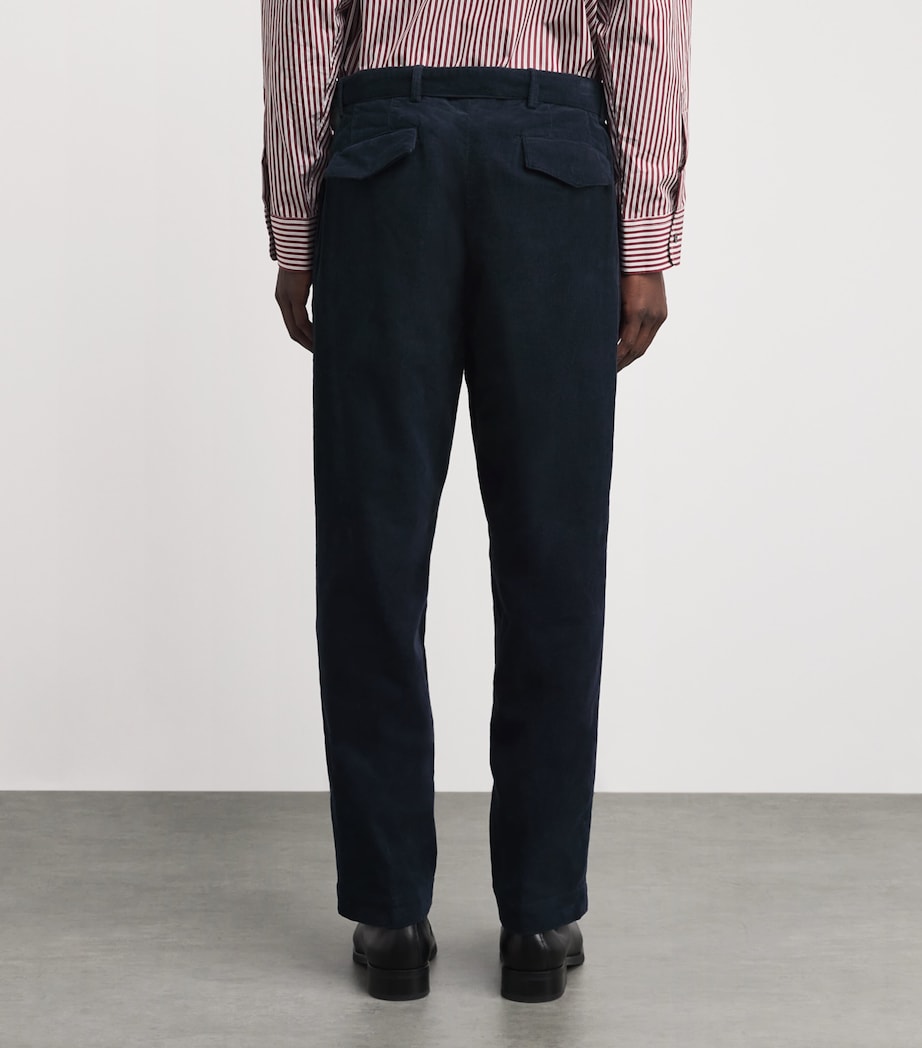 Cotton Corduroy Hermann Chinos DARK NAVY Image 4