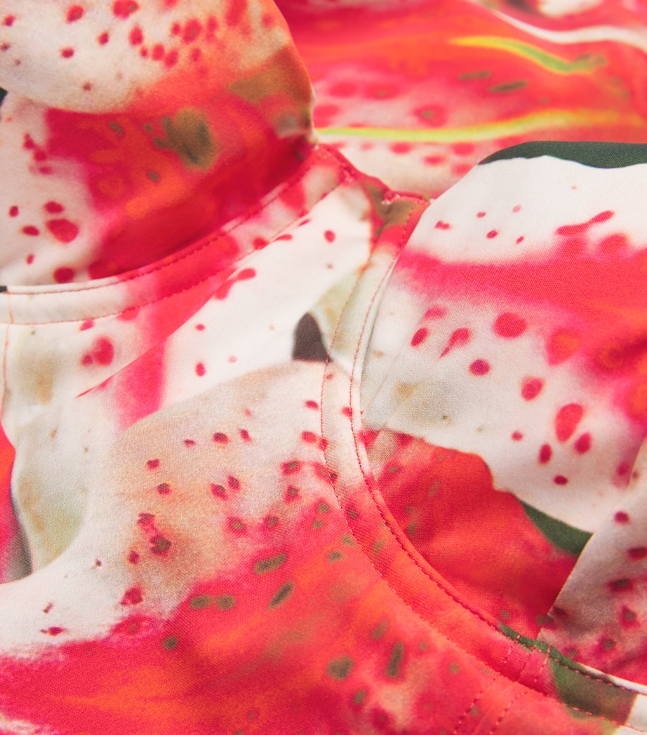Lily Print Underwired Swimsuit PINK LILY Image 4