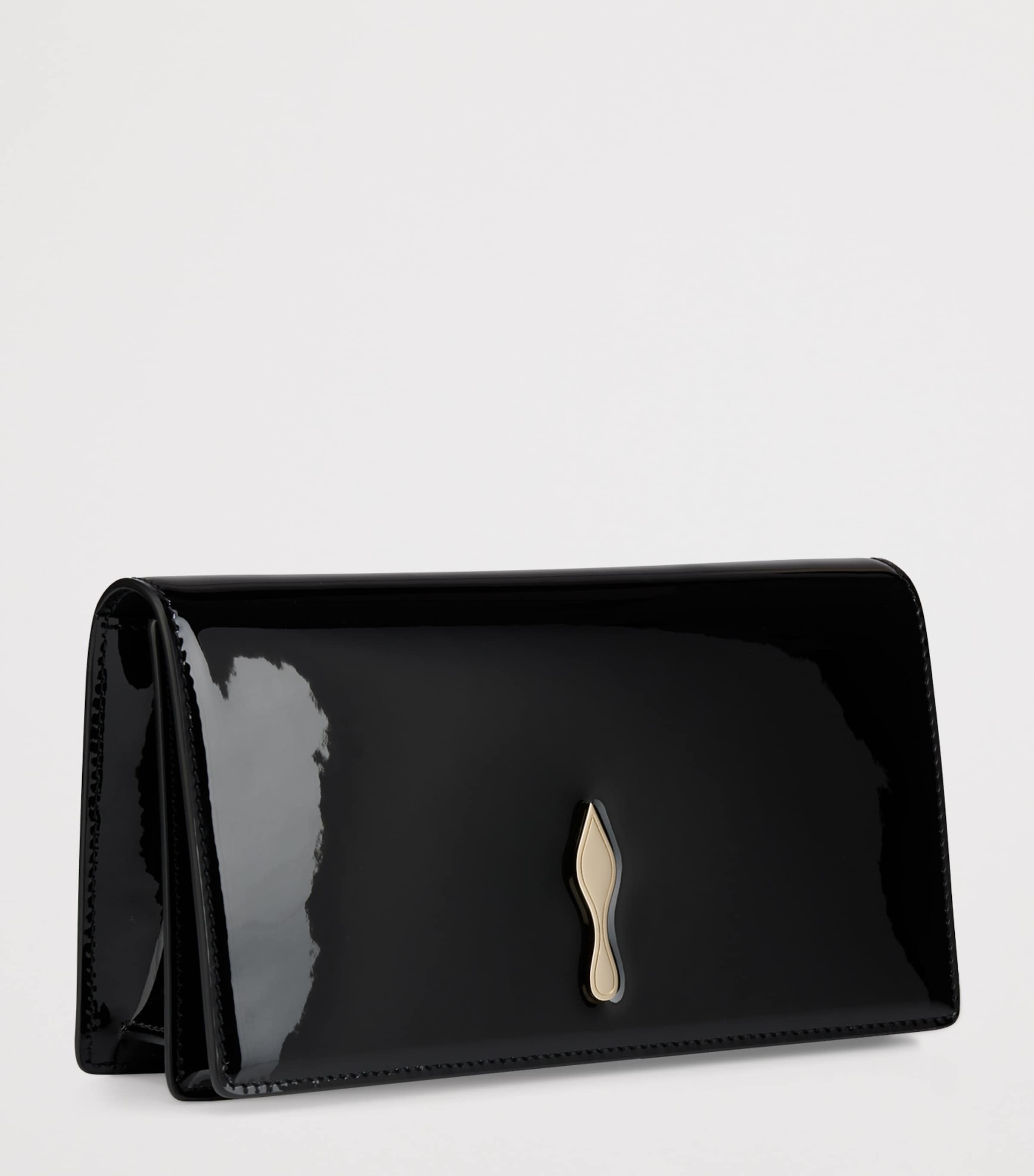 Bettina Patent Leather Clutch Bag CM6S Image 2