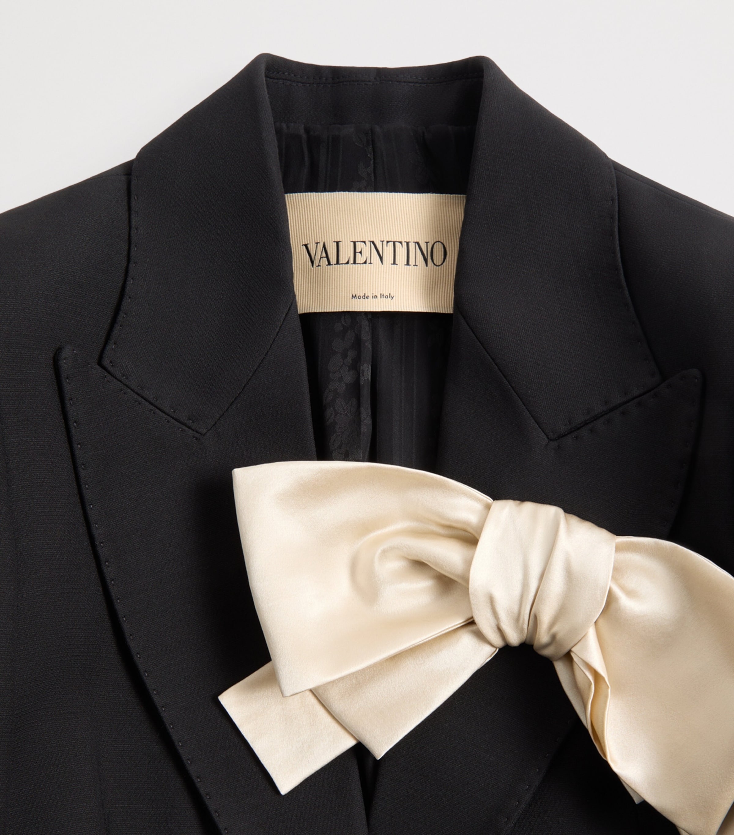 Virgin Wool-Silk Blazer 0NA Image 7