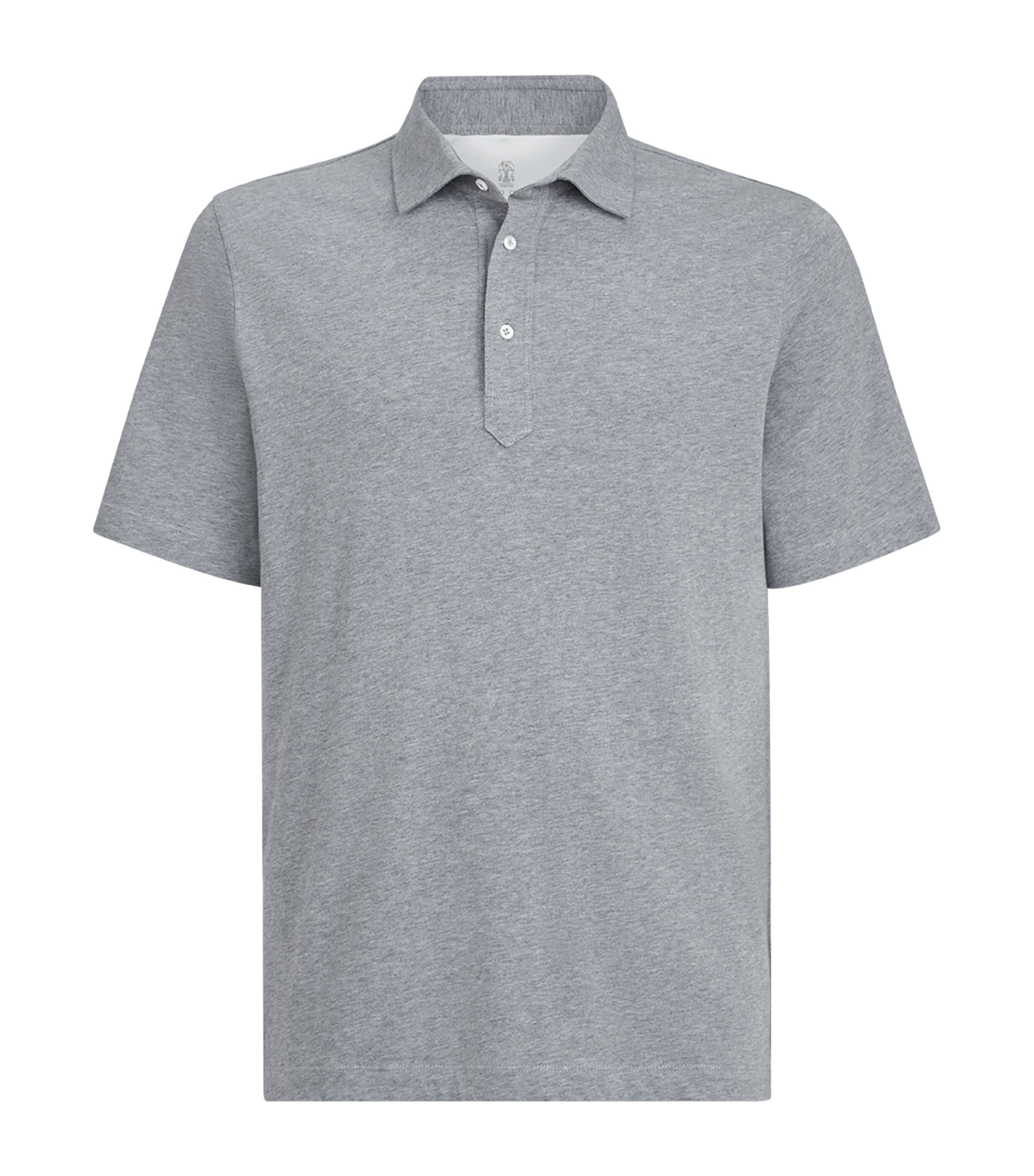 Brunello Cucinelli Mens Cotton Polo Shirt Image 1
