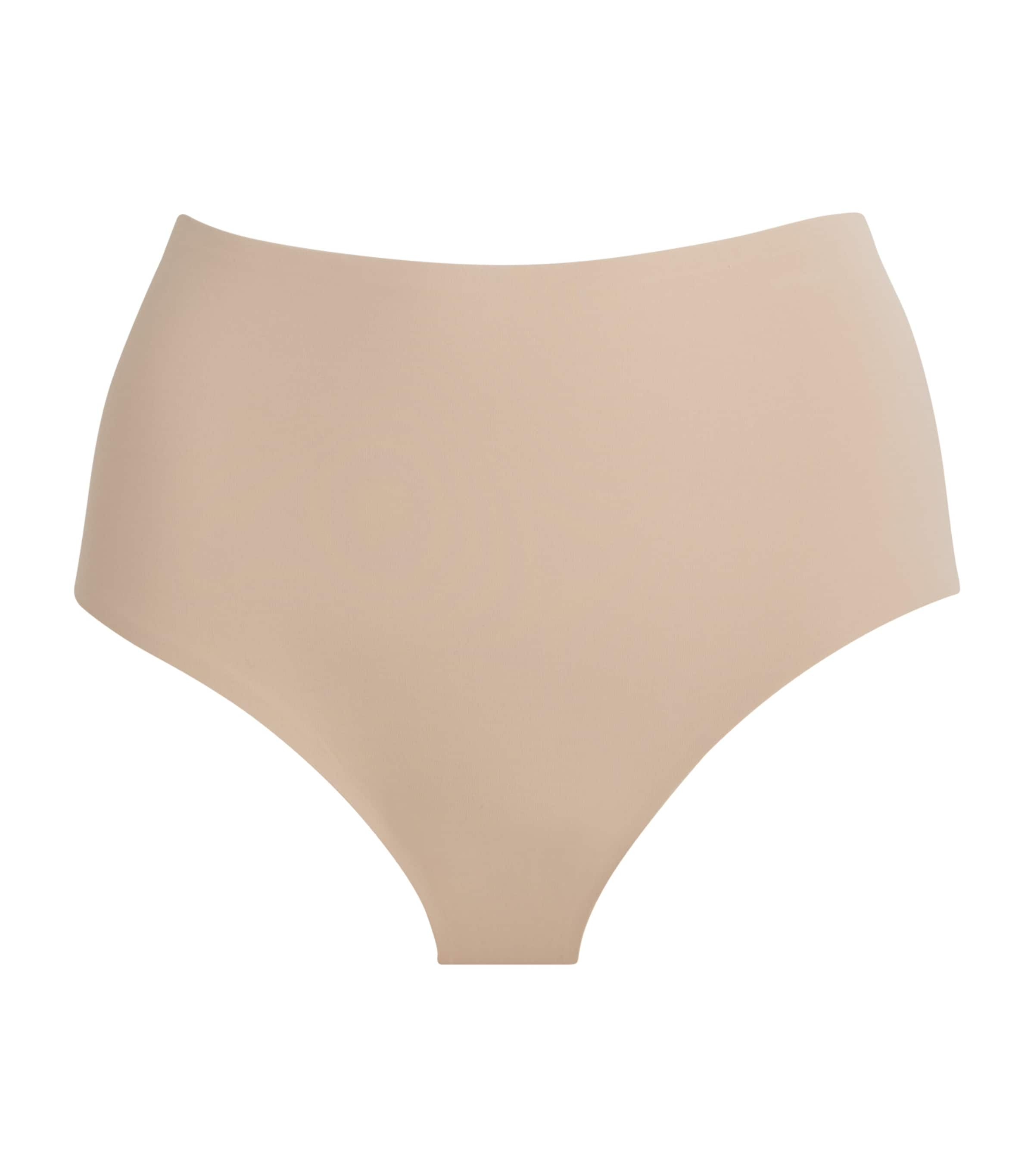 Simone Perele High-waist Essentiel Control Briefs In Pink