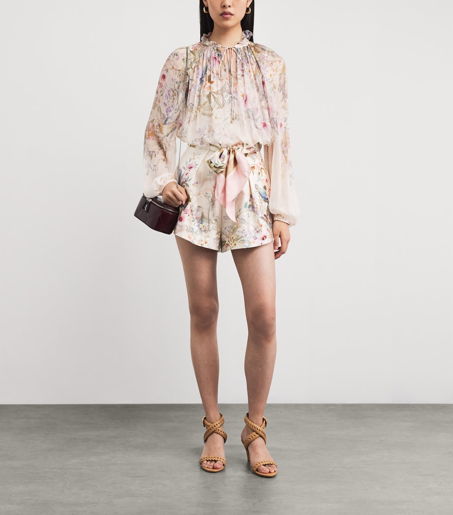 Rebellion Billow Blouse CRMAV CREAM AVIARY Image 2