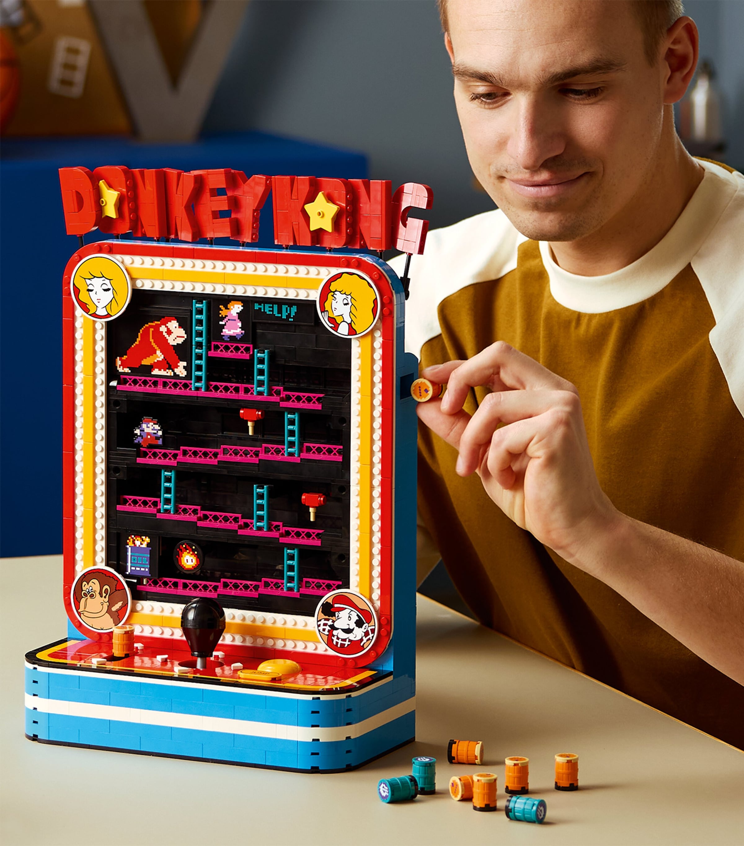 Lego Super Mario Donkey Kong Arcade 72051 | Harrods UK