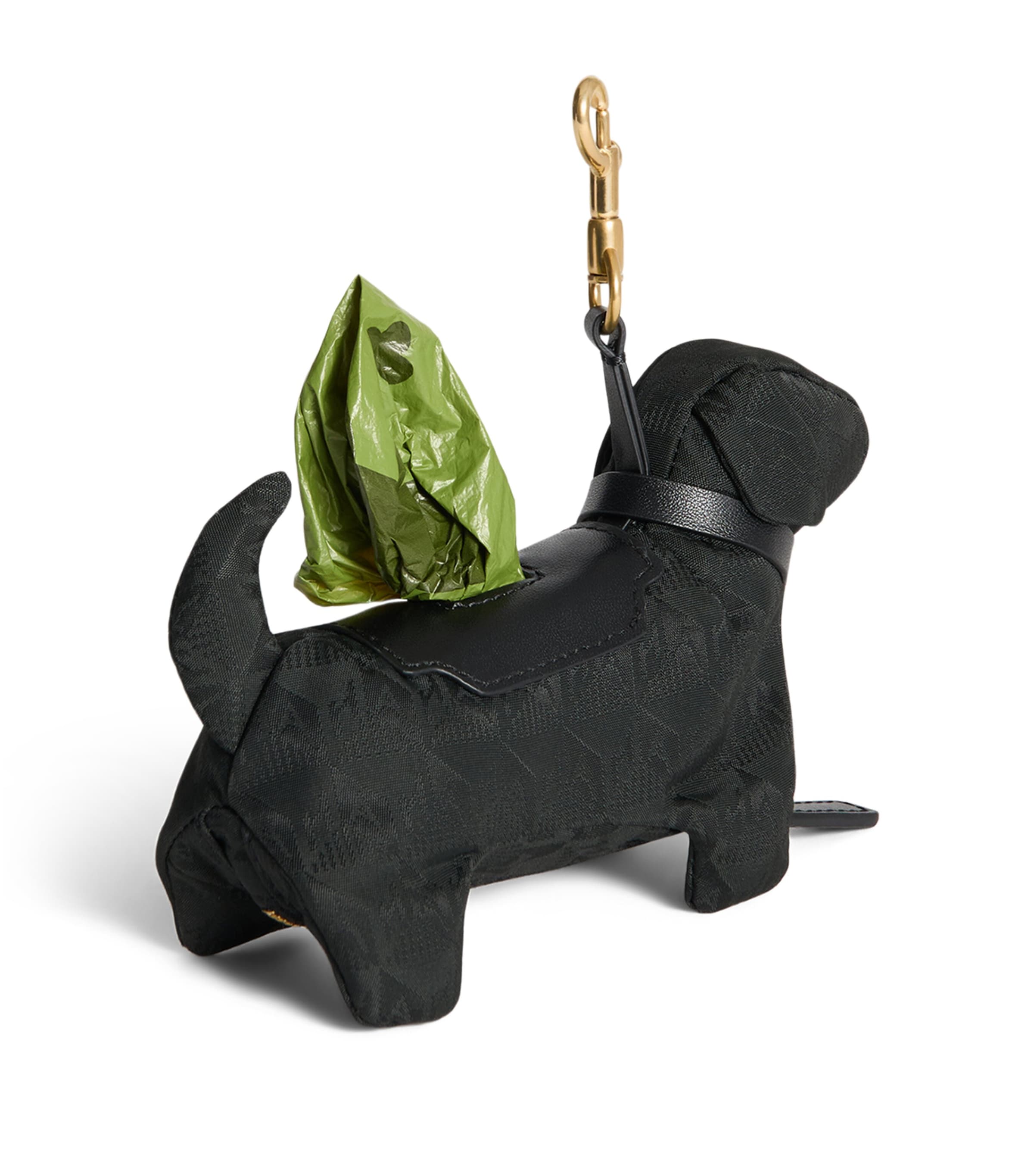 Logo Dog Bag Charm BLACK Image 2
