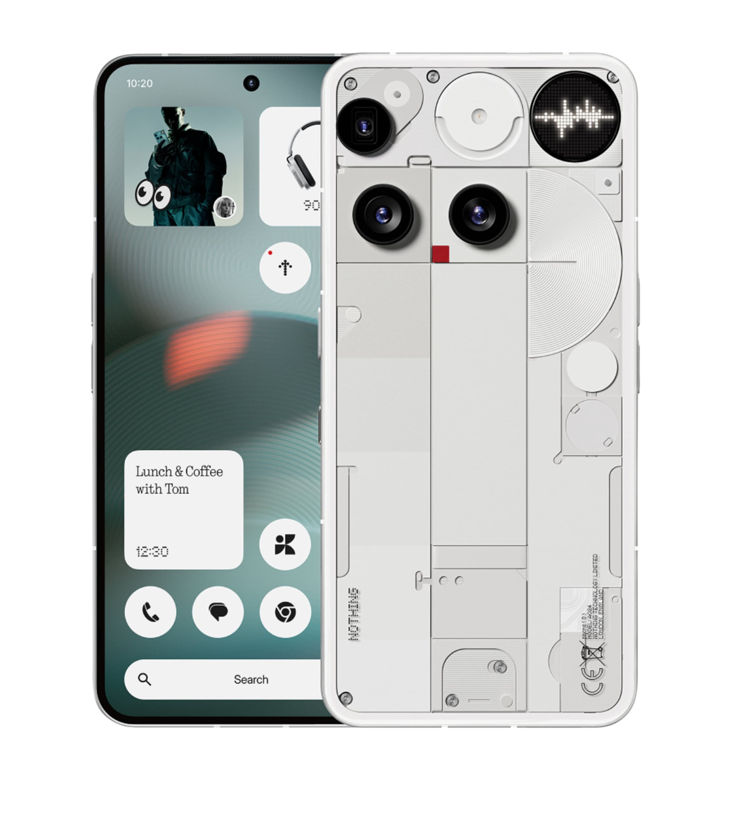 Nothing Technology Phone (3) White Image 1