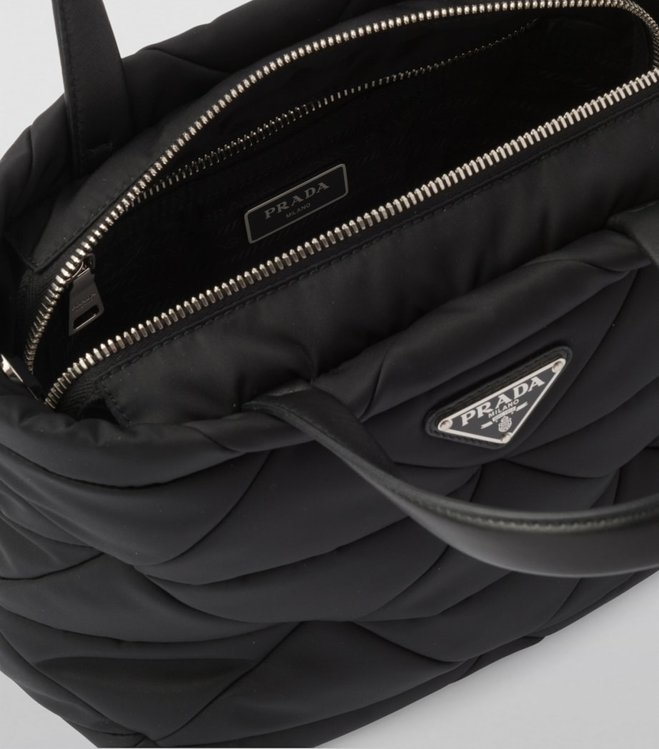 Prada Re-Nylon Quilted Tote Bag Image 2