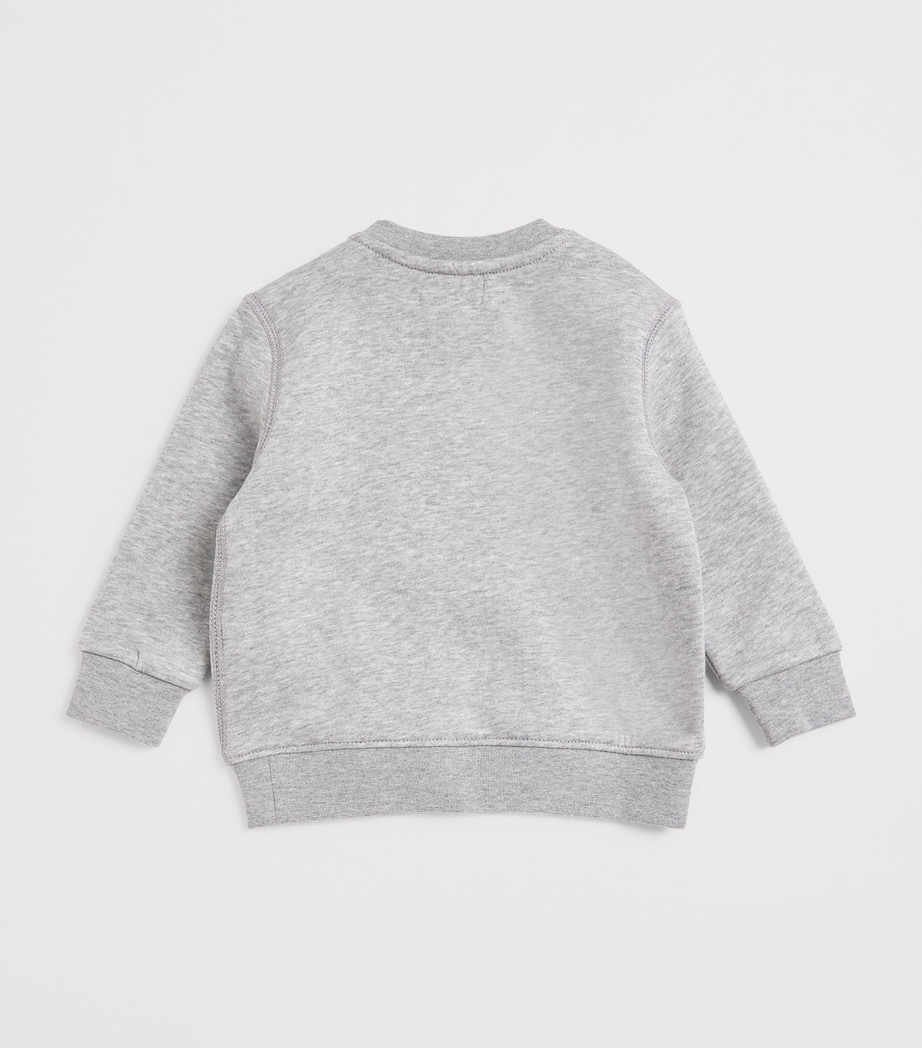 Bear Graphic Sweatshirt (3-24 Months) GREY Image 2