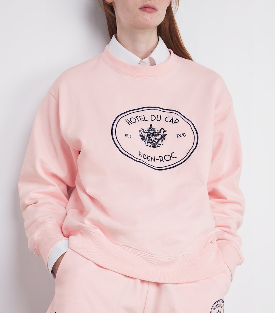 x Hotel du Cap-Eden-Roc Cotton Sweatshirt PINK DOLPHIN Image 6