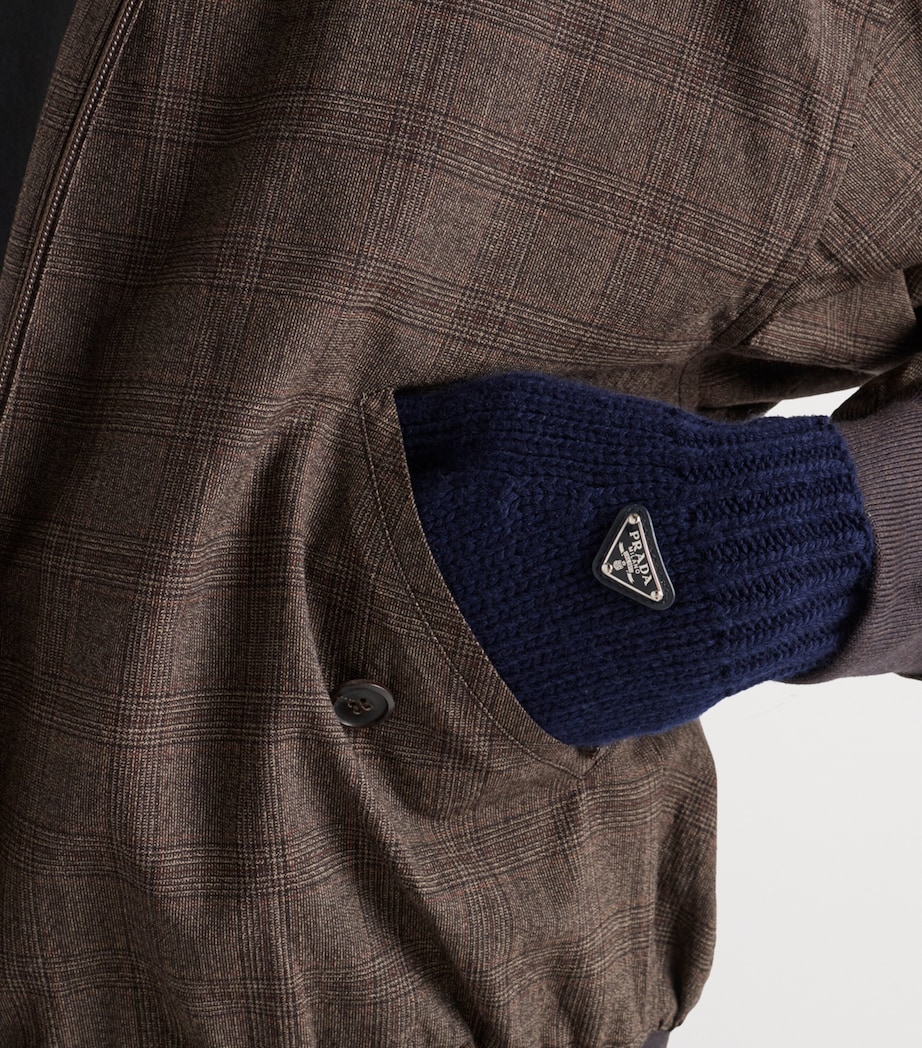 Wool Logo Gloves F0008 Image 4