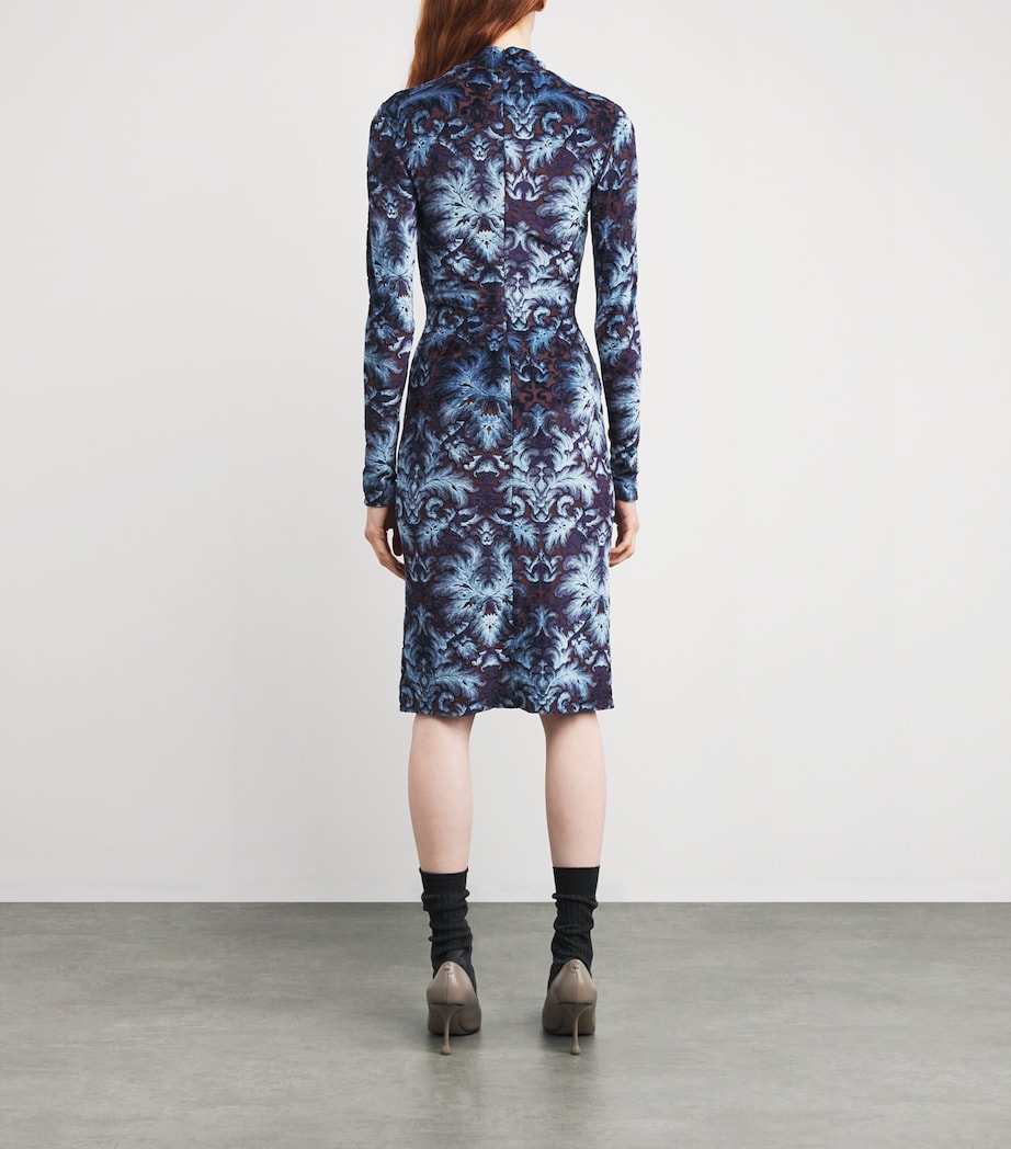 Velvet Baroque Midi Dress S9883 Image 3