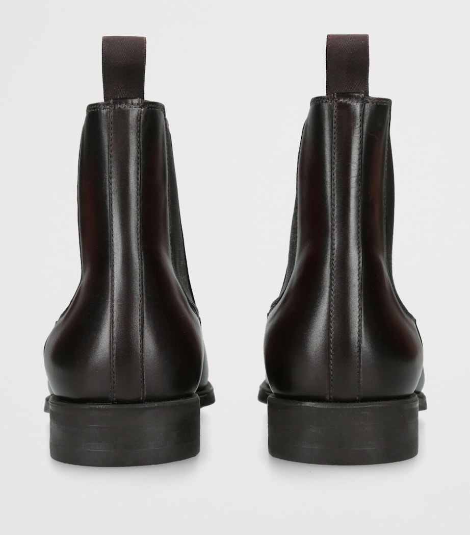 Suede Madison Chelsea Boots DARK BROWN Image 2