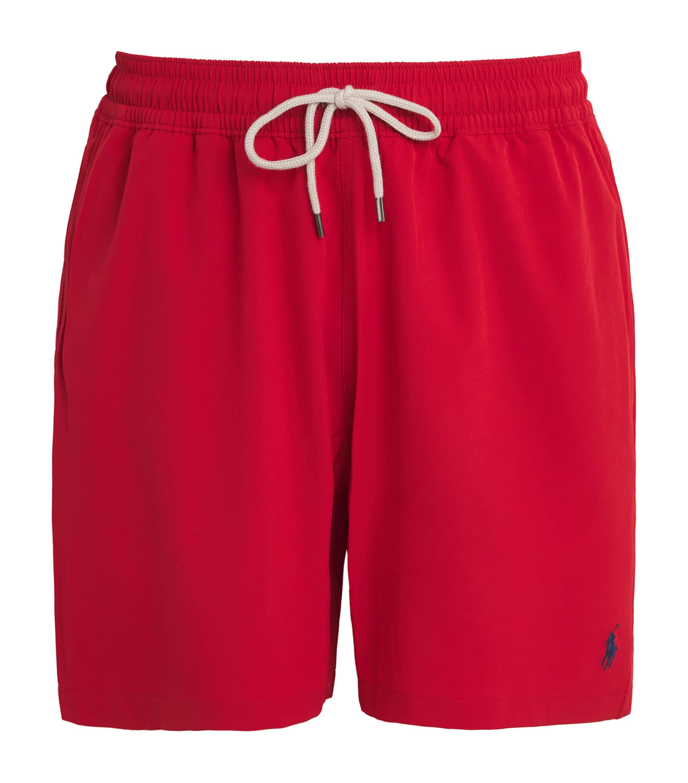 Polo Ralph Lauren Mens Polo Pony Swim Shorts Red Image 1